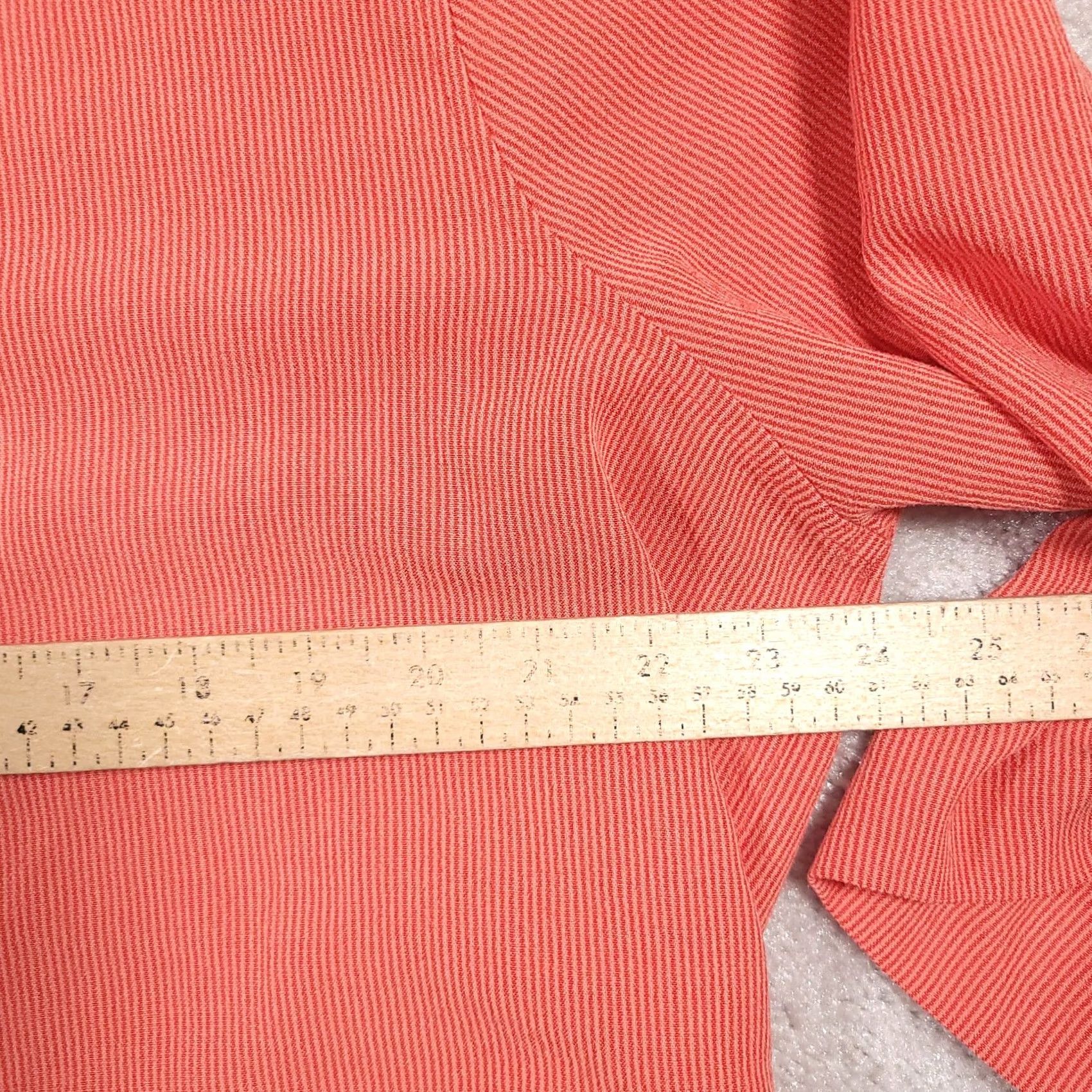 Vintage CJ Banks Womens 1X Orange Button Up Shirt - Plus Size Casual Size XL / US 12-14 / IT 48-50 - 7 Thumbnail