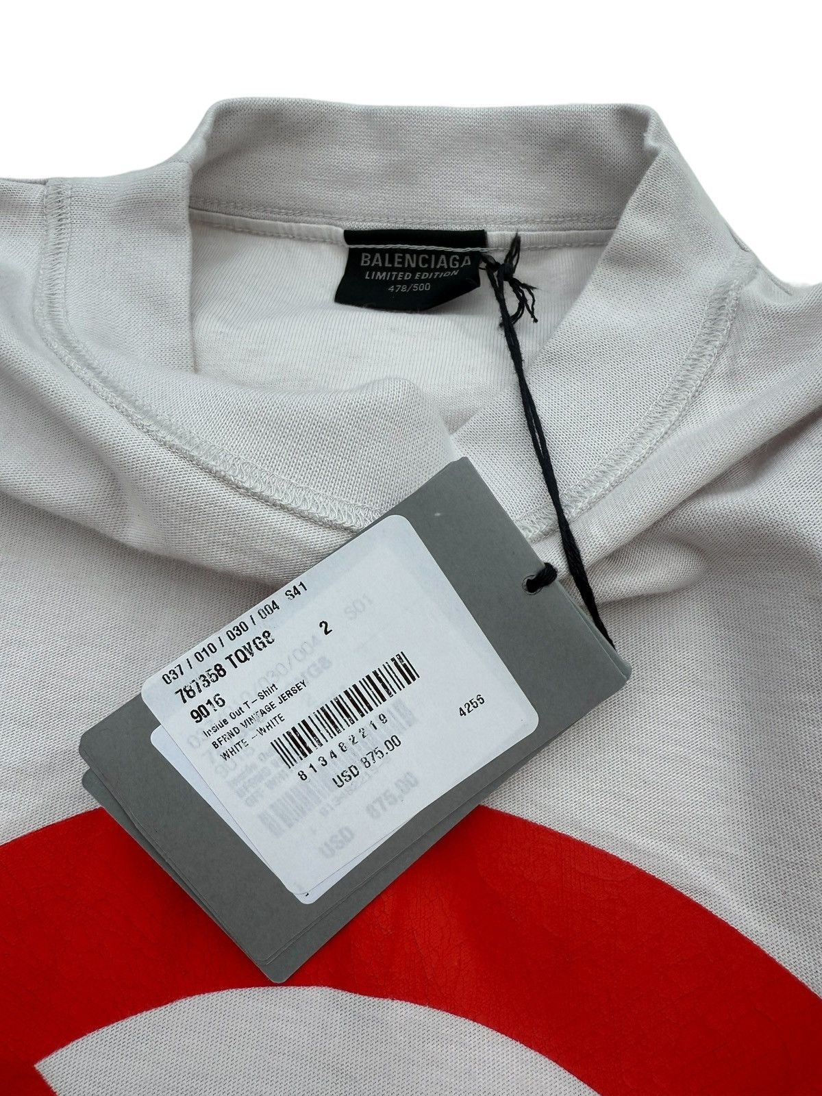 Balenciaga Balenciaga bfrnd limited t shirt Size US XL / EU 56 / 4 - 8 Thumbnail