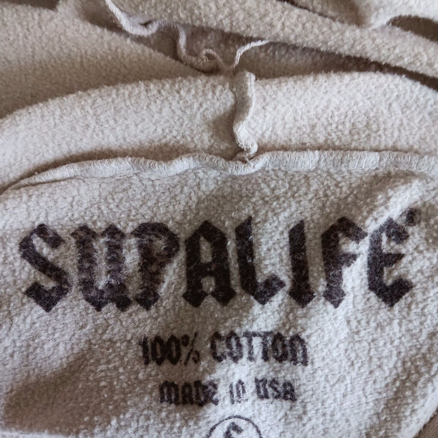Vintage VINTAGE SUPALIFE Hoodie Sweatshirt Small Gray Distressed Skull Southwest Desert Y2K Womens S Chest Size See Pictures Size S / US 4 / IT 40 - 3 Thumbnail
