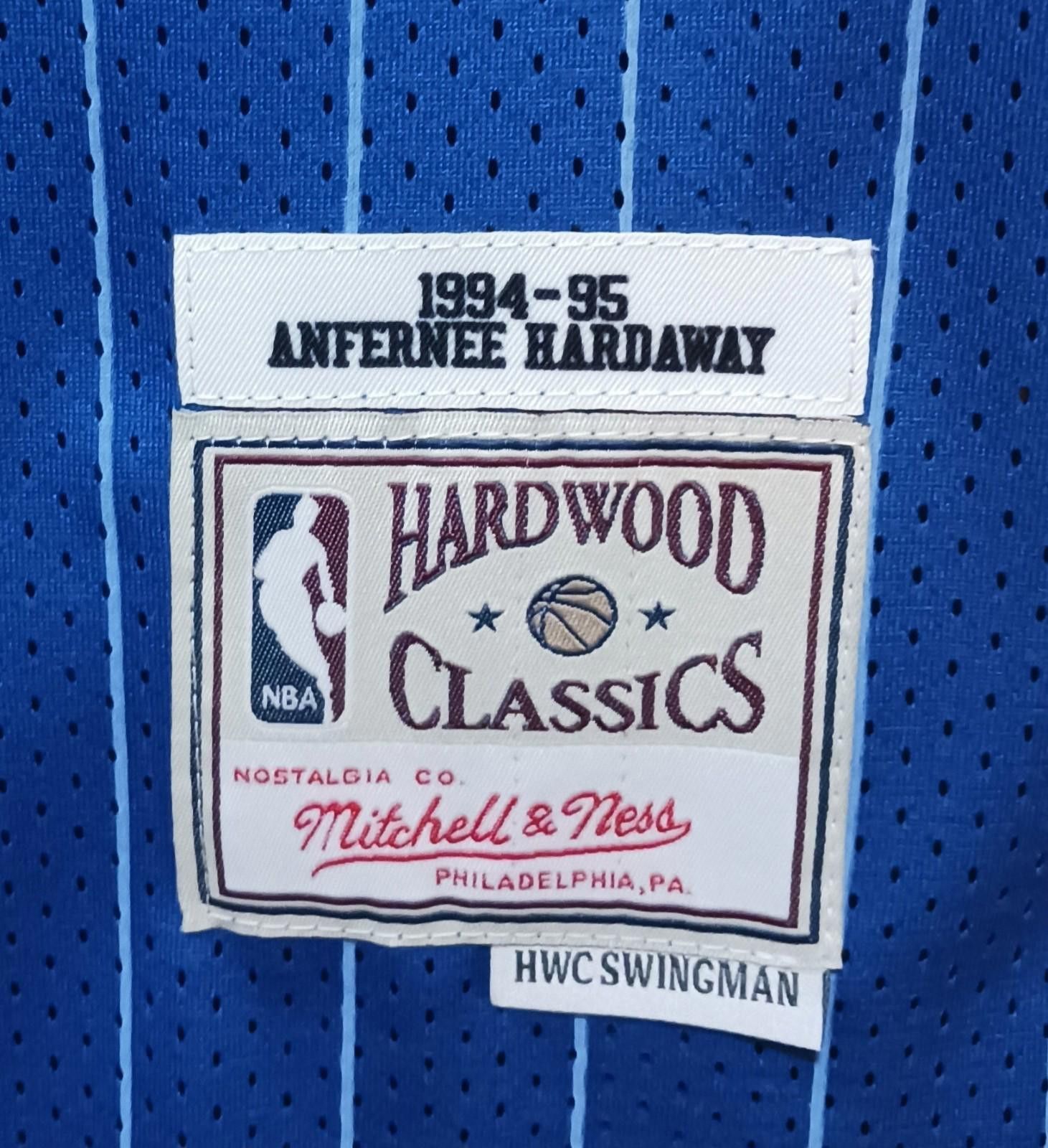 Other Penny Hardaway (Orlando)-(Blue)-(Jersey)-(Size:XL)-$100.00 Size US XL / EU 56 / 4 - 9 Thumbnail