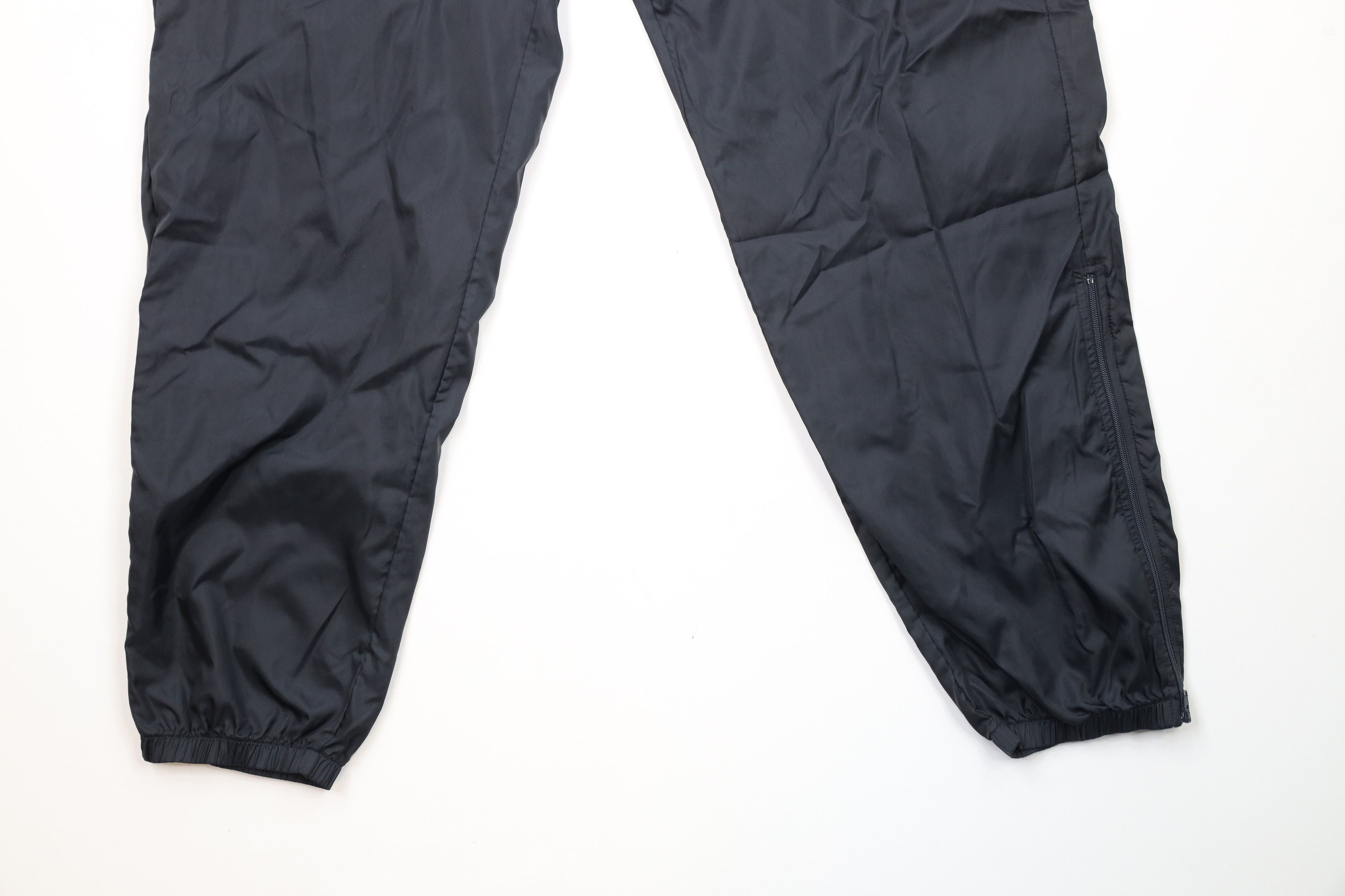 Nike × Vintage Vintage 90s Nike Mini Swoosh Windbreaker Joggers Pants Black Size US 38 / EU 54 - 4 Thumbnail