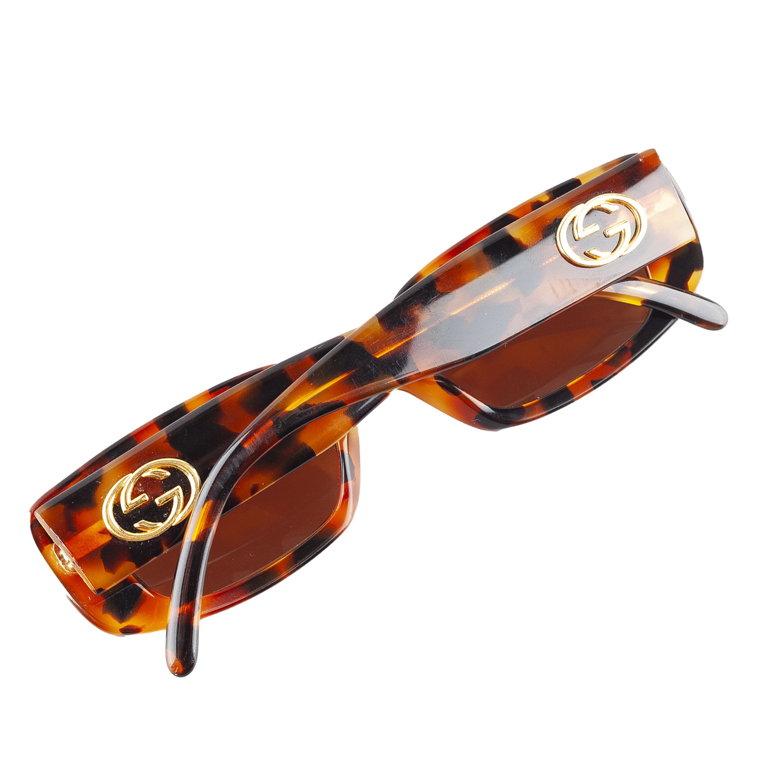 Gucci Gucci GG 20409/S D19 Tortoise Vintage Sunglasses Size ONE SIZE - 2 Thumbnail