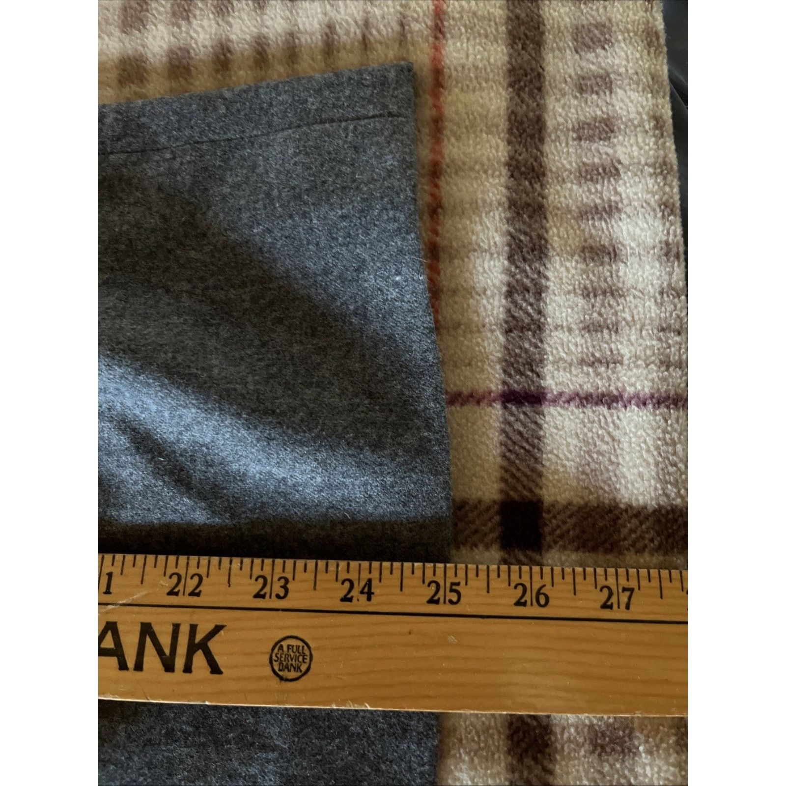 Pendleton Vintage Pendleton Women’s Wool Maxi Skirt 14 Minimalist Gray Size 36" / US 14 / IT 50 - 4 Thumbnail