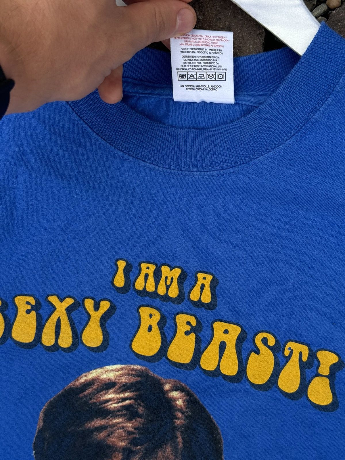 Vintage 2002 Ostin Powers I Am Sexy Beast Vintage Blue t-shirt Size US XL / EU 56 / 4 - 10 Thumbnail