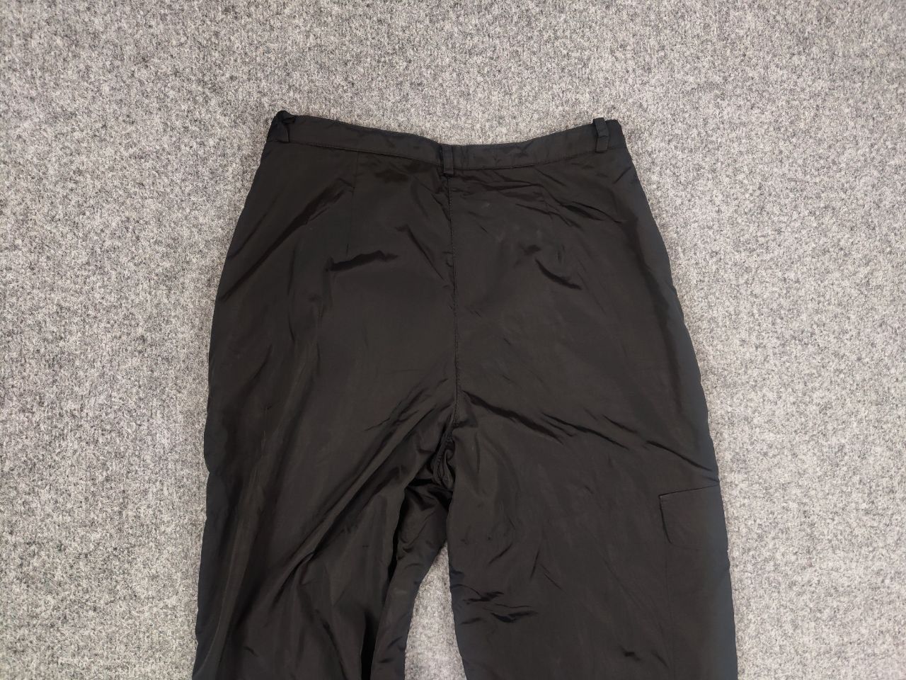 MCM Vintage MCM Sports Nylon Black wide casual Zip Trouser pants Size 38" / US 16 / IT 52 - 11 Thumbnail