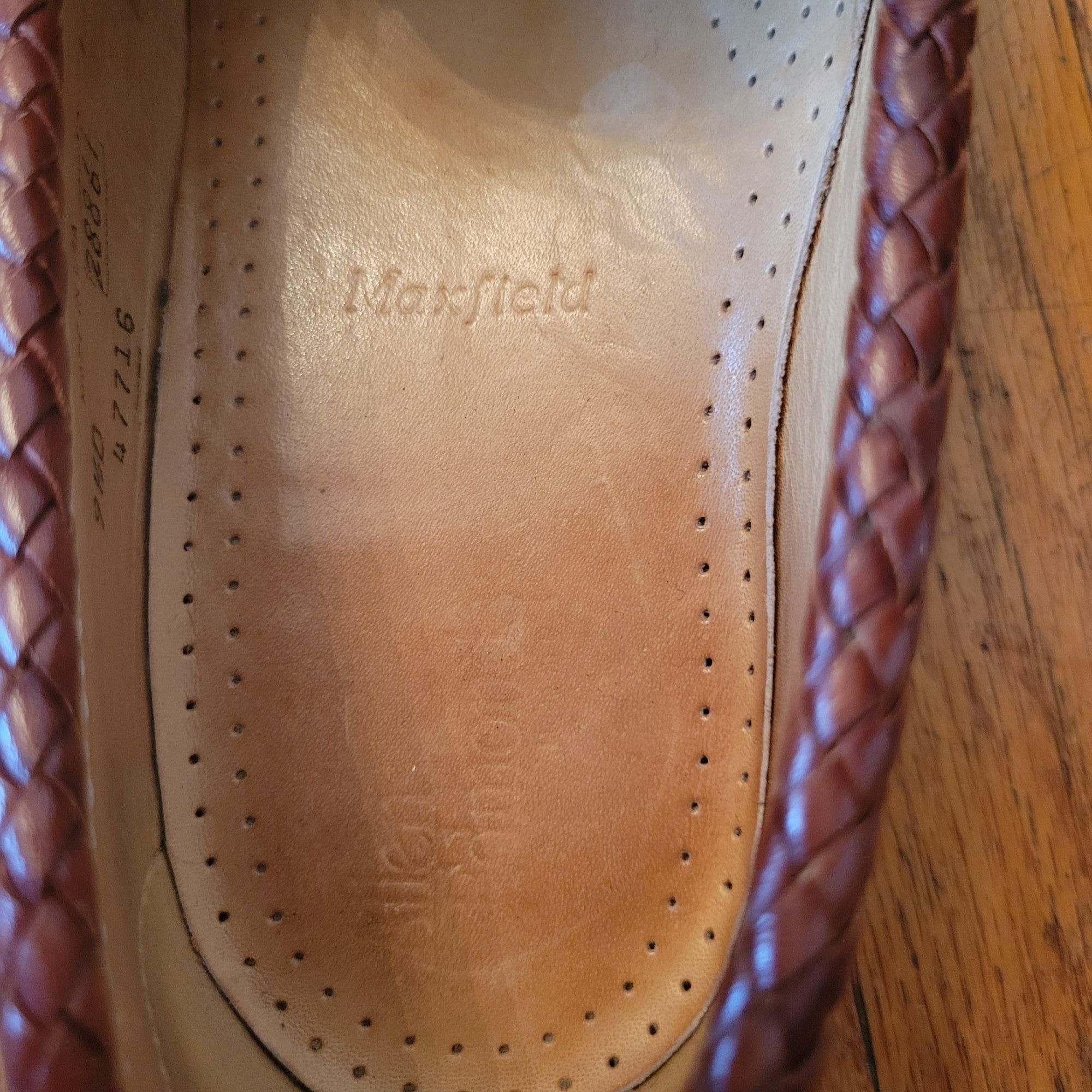 Allen Edmonds Allen Edmonds MAXFIELD Brown Tassel Loafers 9.5D Braided Lea Size US 9.5 / EU 42-43 - 3 Thumbnail
