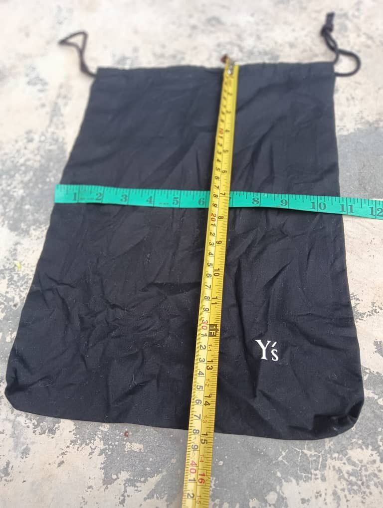If Six Was Nine × Japanese Brand × Yohji Yamamoto Ys yohji Yamamoto drawstring bag Size ONE SIZE - 4 Thumbnail