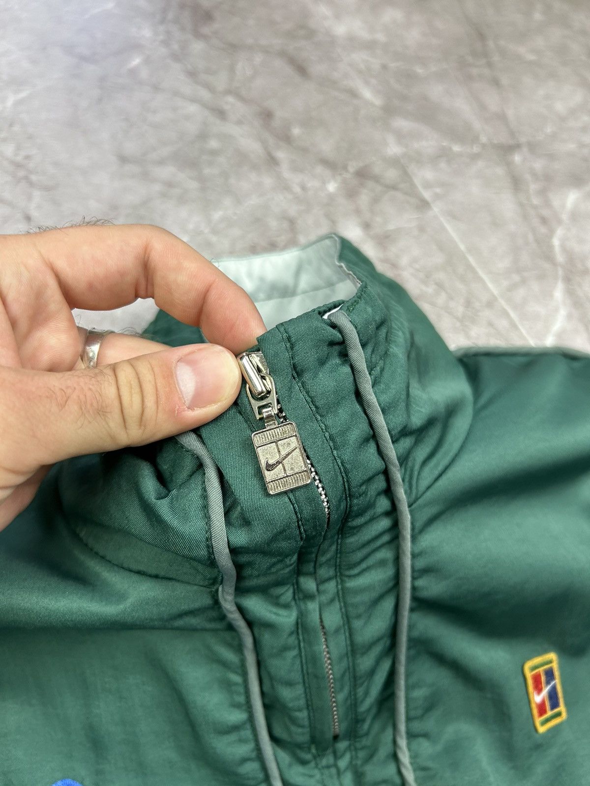 Nike × Vintage Vintage Nike Challenge Court Jacket Size M Size US M / EU 48-50 / 2 - 9 Thumbnail