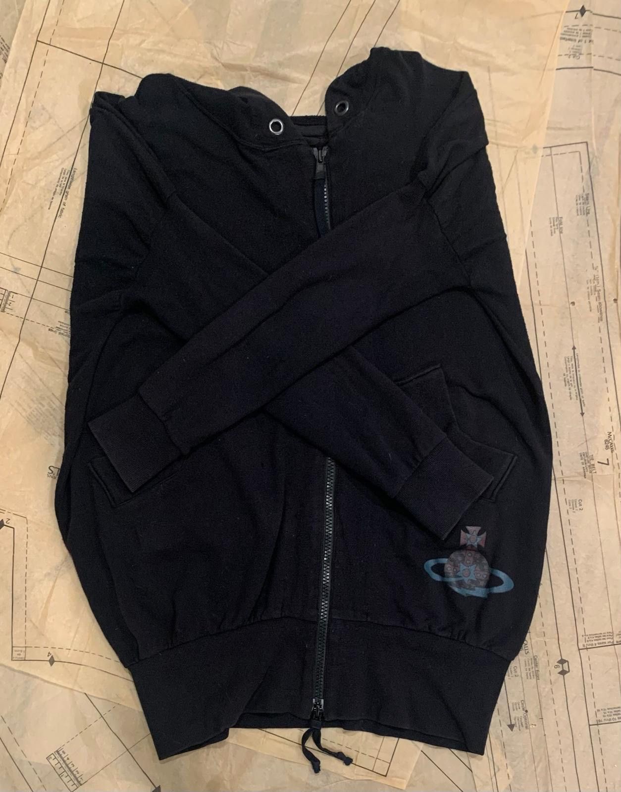 Vivienne Westwood RED LABEL パーカー　薄手 Vivienne Westwood RED LABEL グレー ジップパーカー - メルカリ