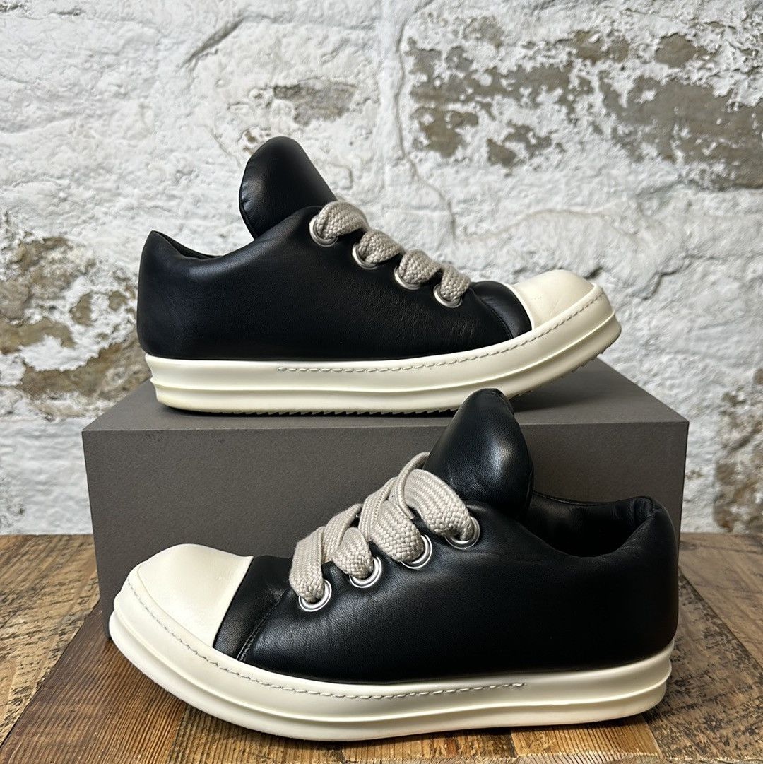 Pre-owned Rick Owens Jumbo Lace Padded Sneaker Size 11.5 In Black