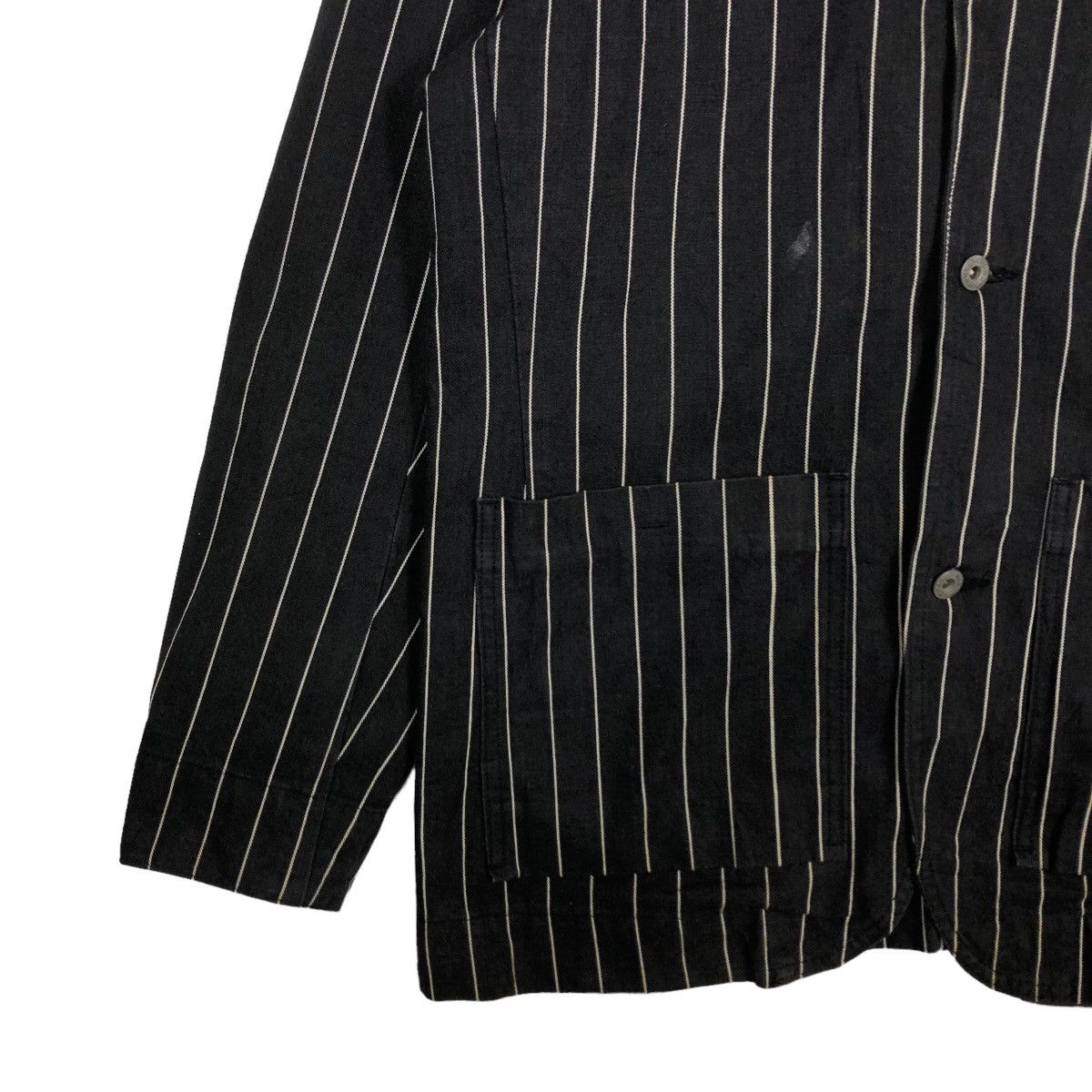 Issey Miyake 🔥Hikory Chore Jacket Issey Miyake by Big Smith Japan Made Size US M / EU 48-50 / 2 - 4 Thumbnail