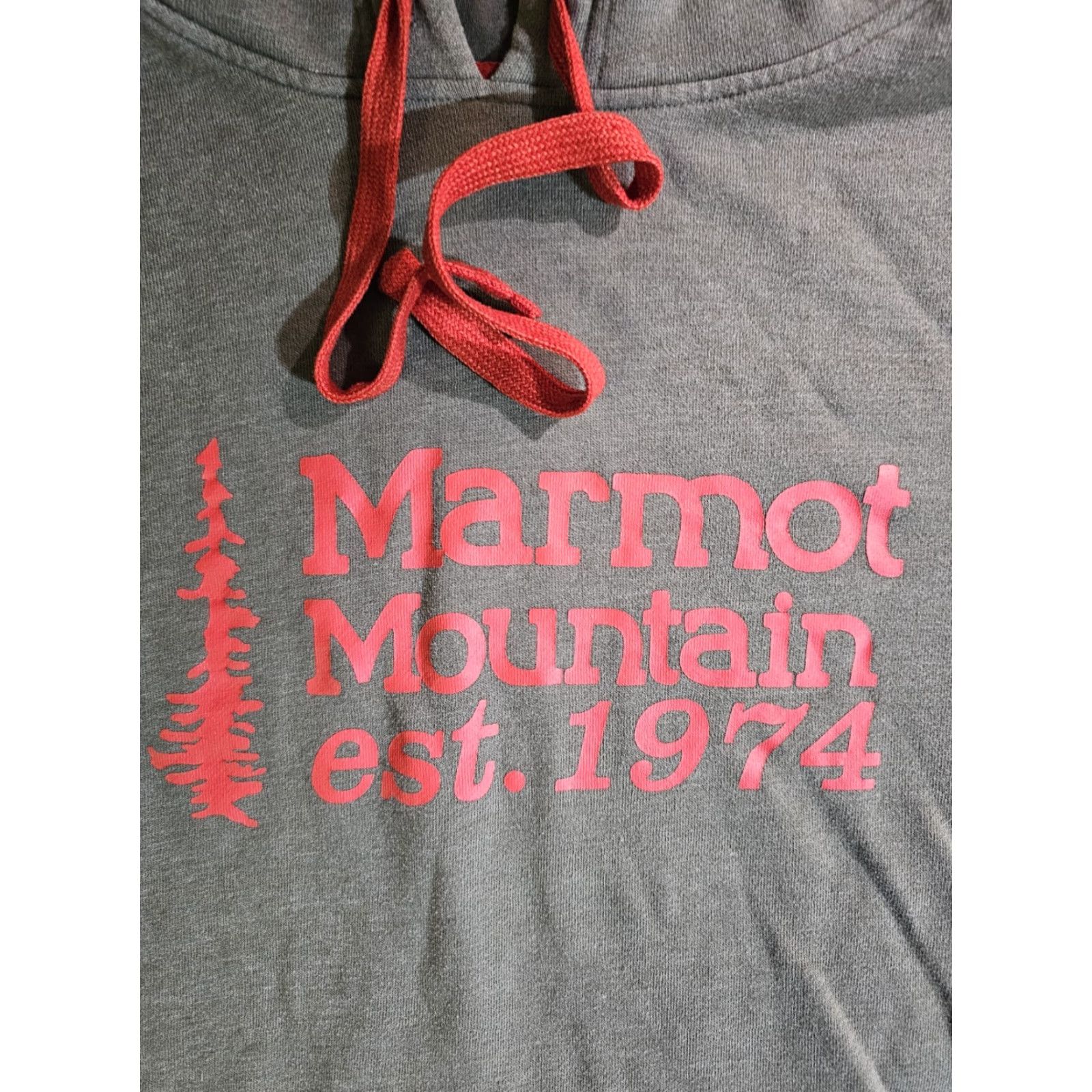 Marmot Marmot Mountain Classic Outdoor Graphic Logo Hooded Sweatshirt Mens XL Size X-Large Green Logo Graphic Print All Seasons Hooded Pullover Size US XL / EU 56 / 4 - 3 Thumbnail