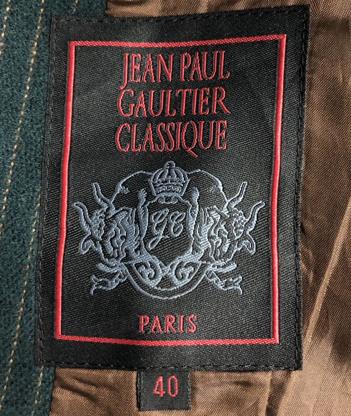 Jean Paul Gaultier Vintage Jean Paul Gaultier Classique Paris Blazer Size M / US 6-8 / IT 42-44 - 14 Thumbnail