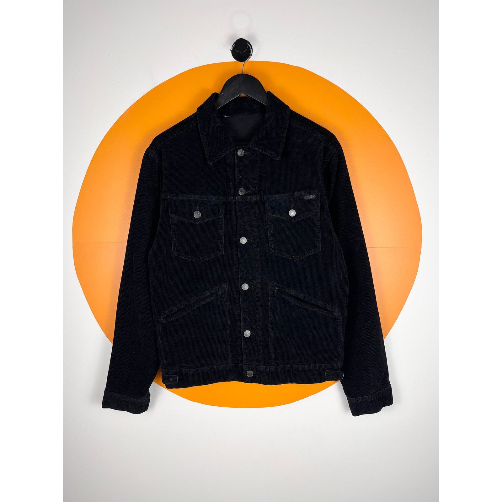 Tom Ford Black Washed Corduroy Western Trucker Jacket | Grailed