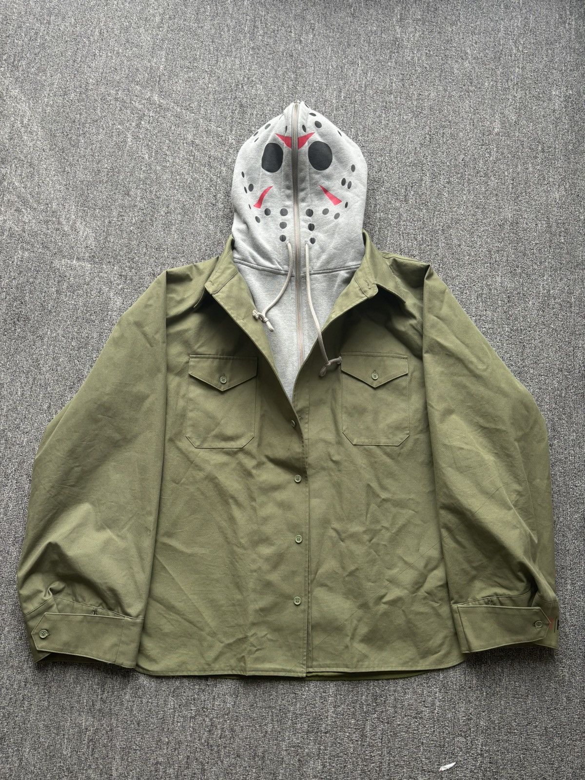 Hood By Air Hood by air Freddy vs Jason face mask jacket Size US M / EU 48-50 / 2 - 1 Thumbnail