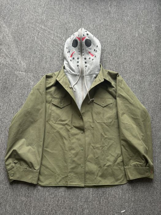 Hood By Air Hood by air Freddy vs Jason face mask jacket Grailed