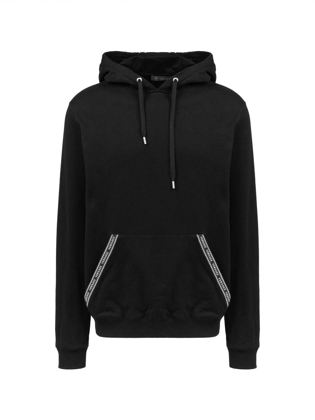Versace pocket logo hoodie