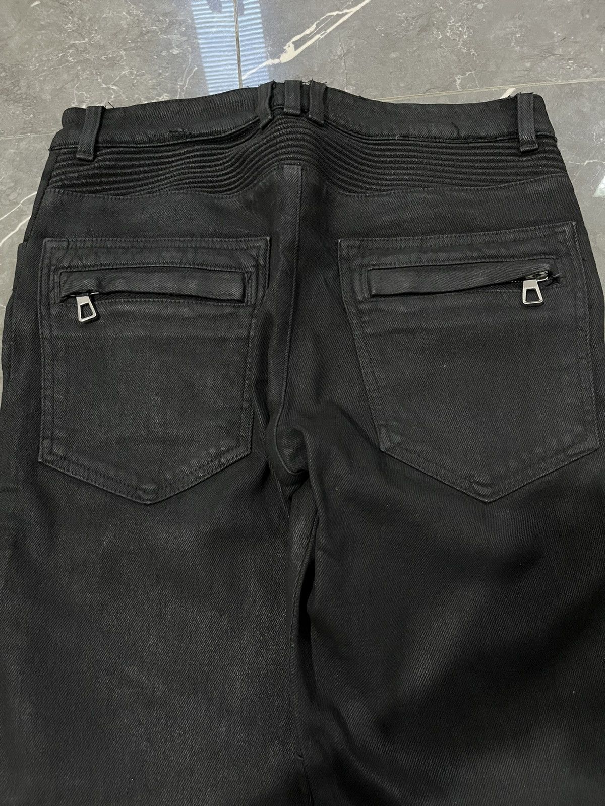 Balmain BALMAIN H&M WAXED FW2015 Size US 31 - 13 Thumbnail