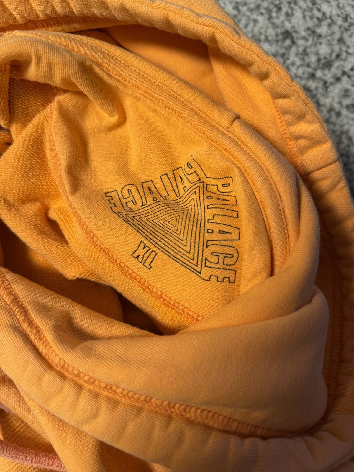 Palace PALACE hoodie Cream Orange Sz. XL Size US XL / EU 56 / 4 - 4 Thumbnail