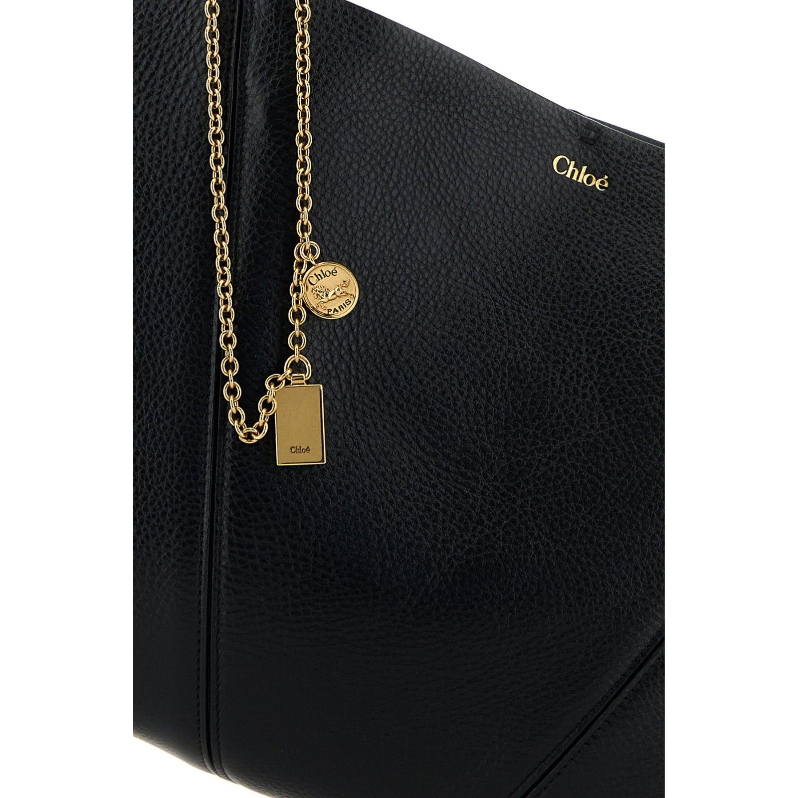 Chloe Chloe Spin Black Tote Bag New & Authentic Size ONE SIZE - 4 Thumbnail