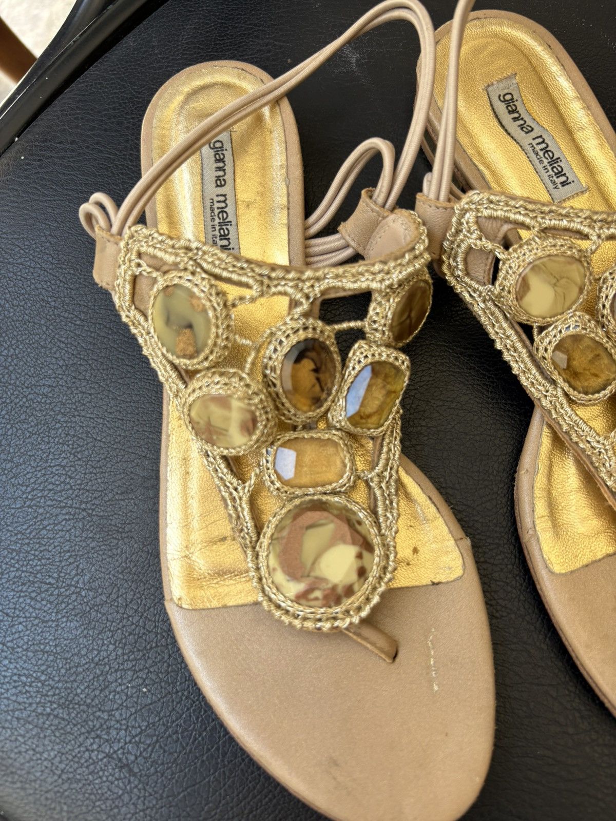 Vintage Gianna Meliani sandals Size US 6 / IT 36 - 15 Thumbnail