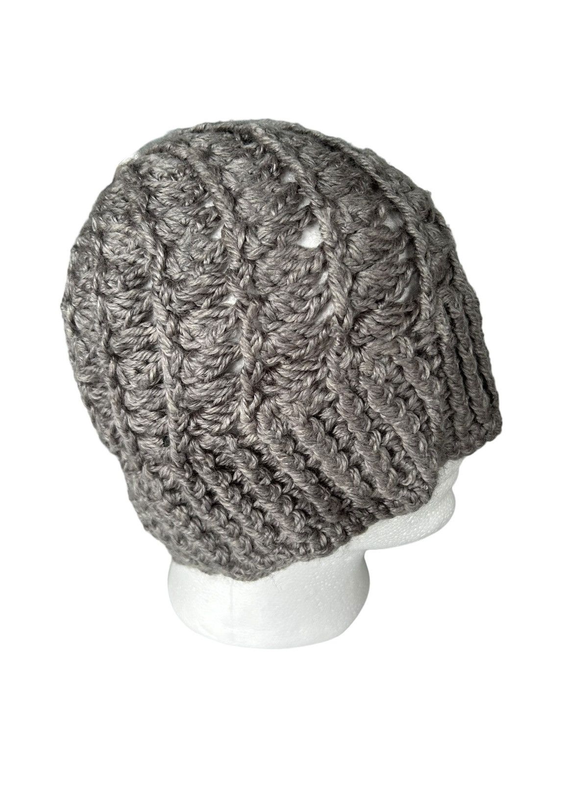 14th Addiction × Japanese Brand Handmade Corchet Knitted Beanie Hats Size ONE SIZE - 4 Thumbnail