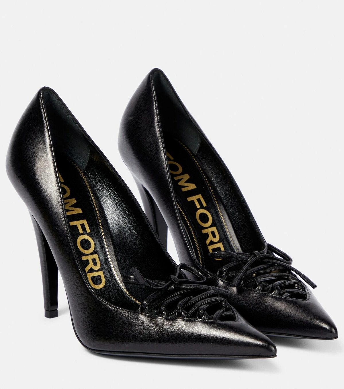 Tom Ford o1y0126 Spike Heel Pumps in Black Size US 8 / IT 38 - 1 Thumbnail