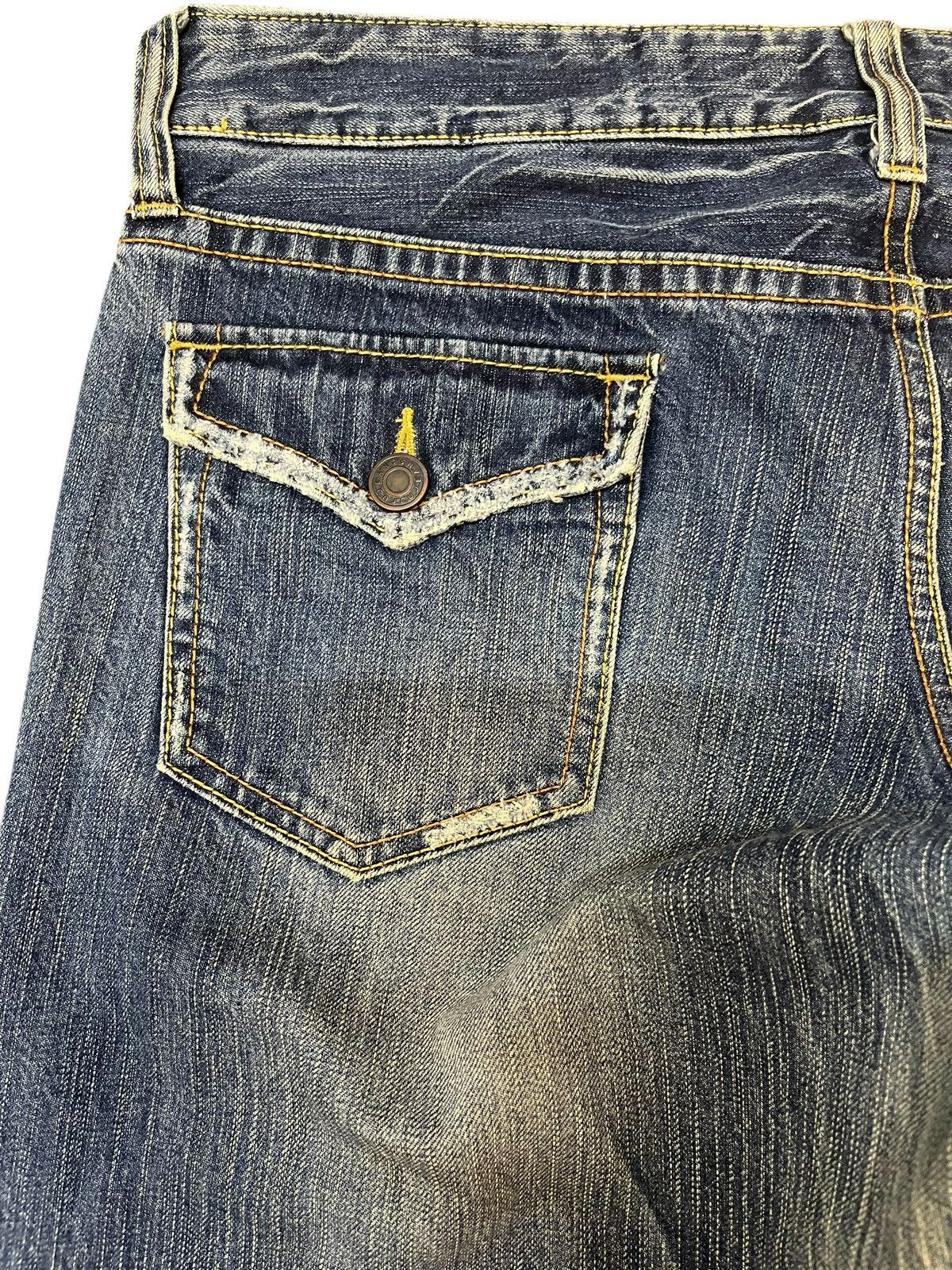 Beauty Beast Vintage Ru Jeans Baggy Wide Leg Denim Size US 34 / EU 50 - 7 Thumbnail