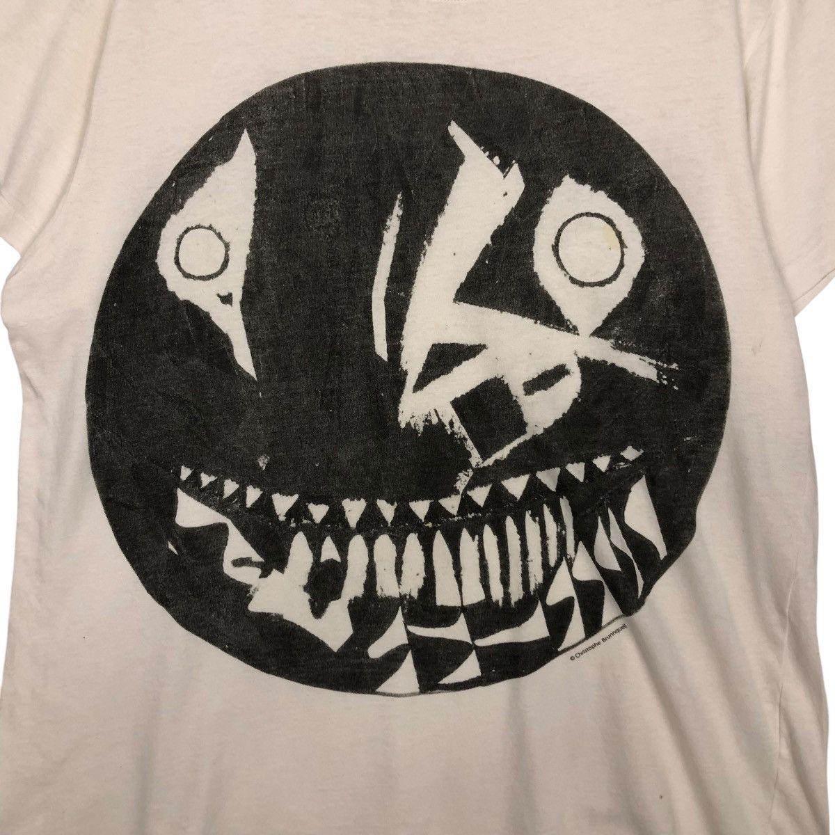 Issey Miyake 🔥VINTAGE TEE BIG LOGO ZUCCA X CHRISTOPHE BRUNNQUELL Size US M / EU 48-50 / 2 - 9 Thumbnail