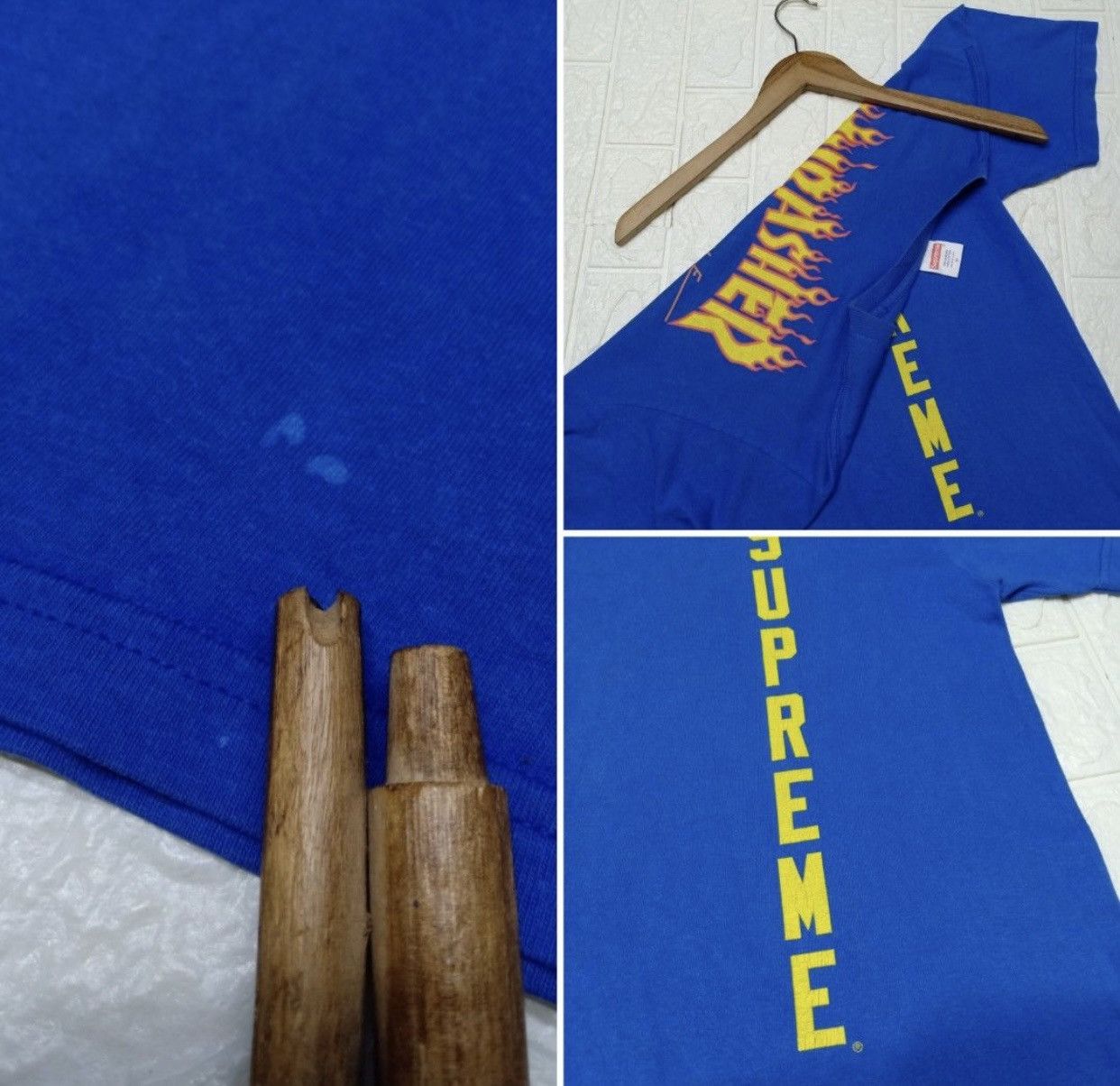 Supreme × Thrasher FIRE 🔥 Supreme x Trasher MAGAZINE FLAME DESIGN Size US M / EU 48-50 / 2 - 8 Thumbnail