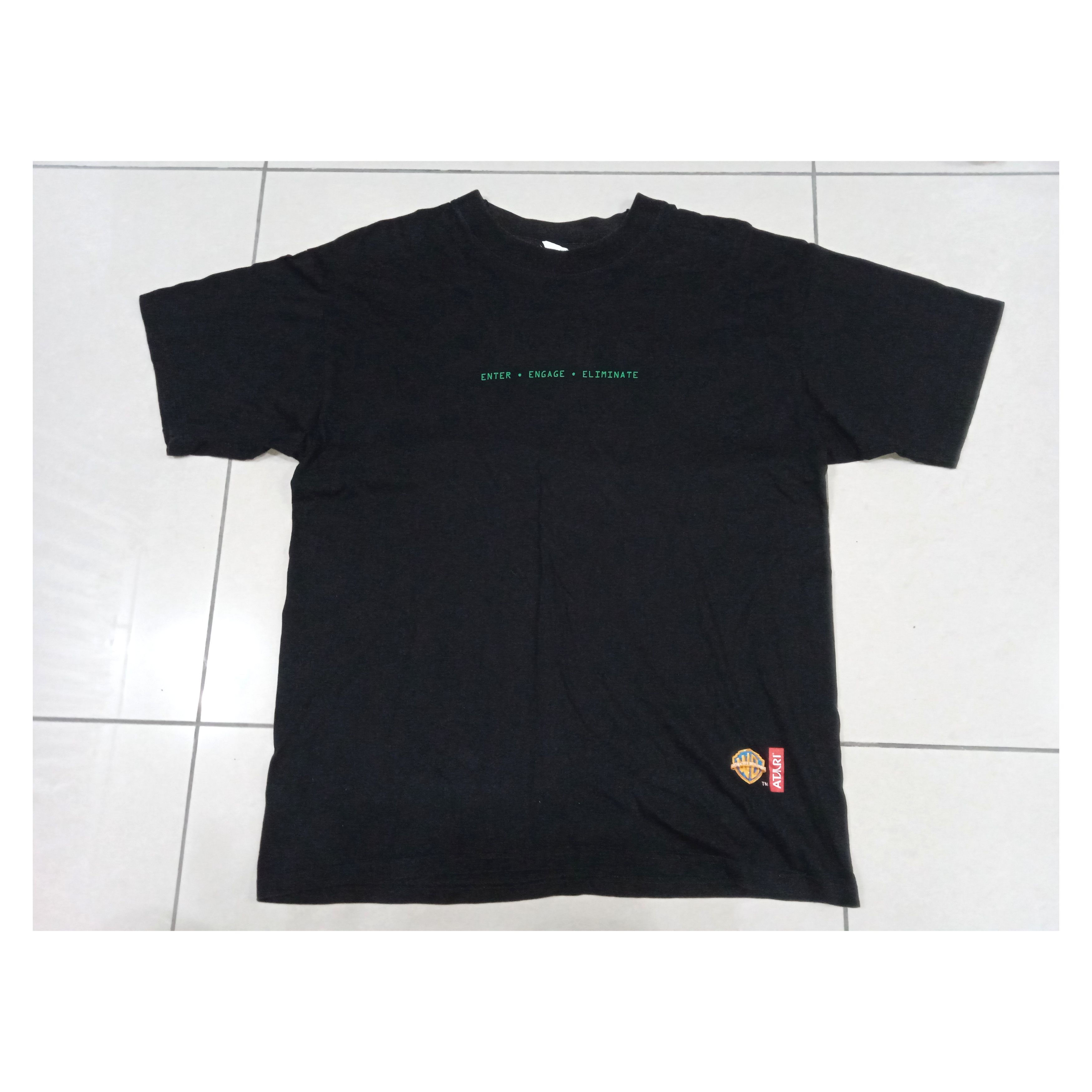 Vintage Vintage Enter the Matrix 2003 T Shirt Keanu Reeves PS2 Size US L / EU 52-54 / 3 - 1 Thumbnail