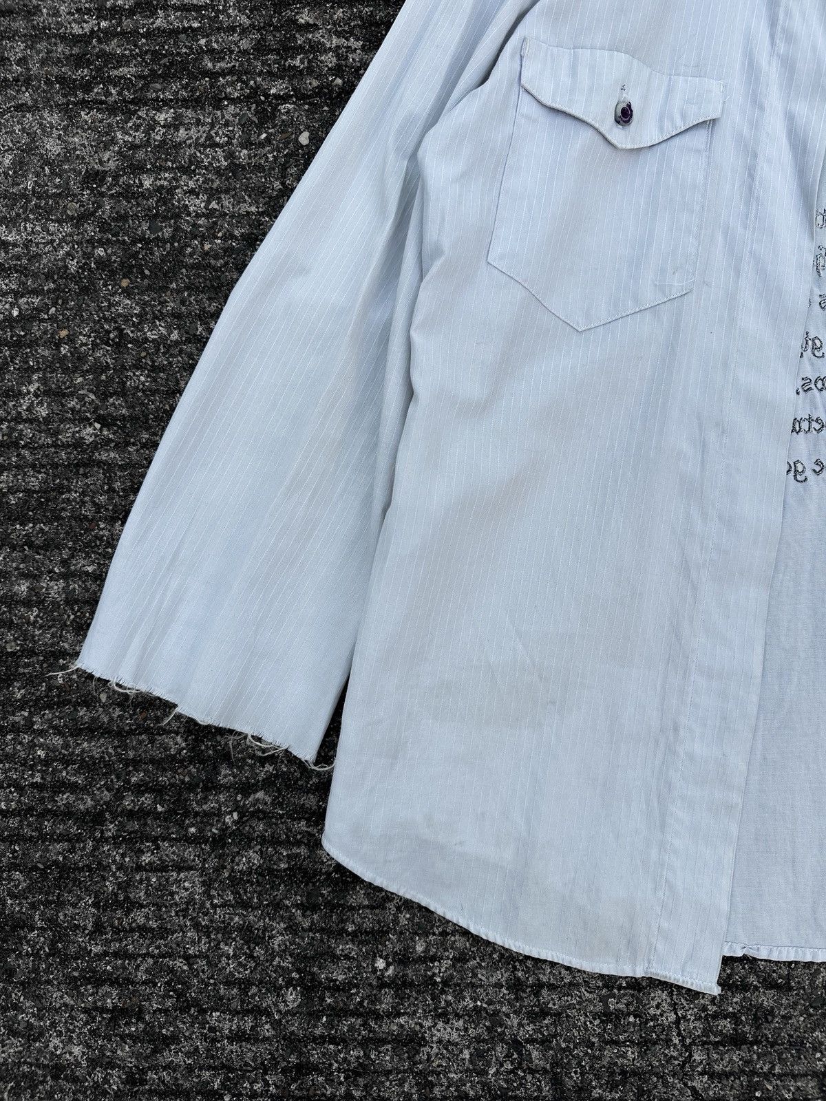 Number (N)ine Number(N)ine SS01 Jeff Buckley Mystery White Boy Shirt Size US M / EU 48-50 / 2 - 13 Thumbnail