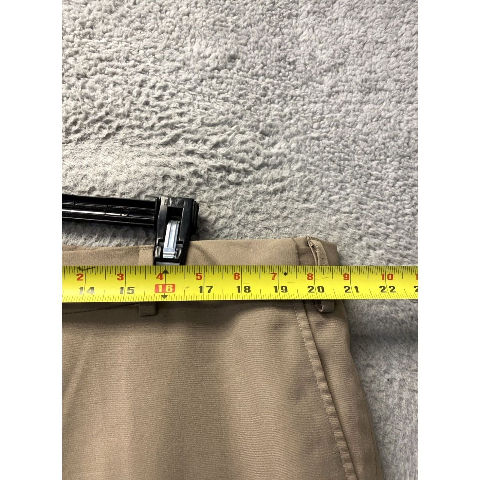 Vintage JOS A BANK Pants Mens 38x32 Khaki Travelers Collection Tailored Fit Dress Pants Comfort Belt Wrinkle Resistant Casual Business Straight Leg Adult Mens Size US 38 / EU 54 - 5 Thumbnail