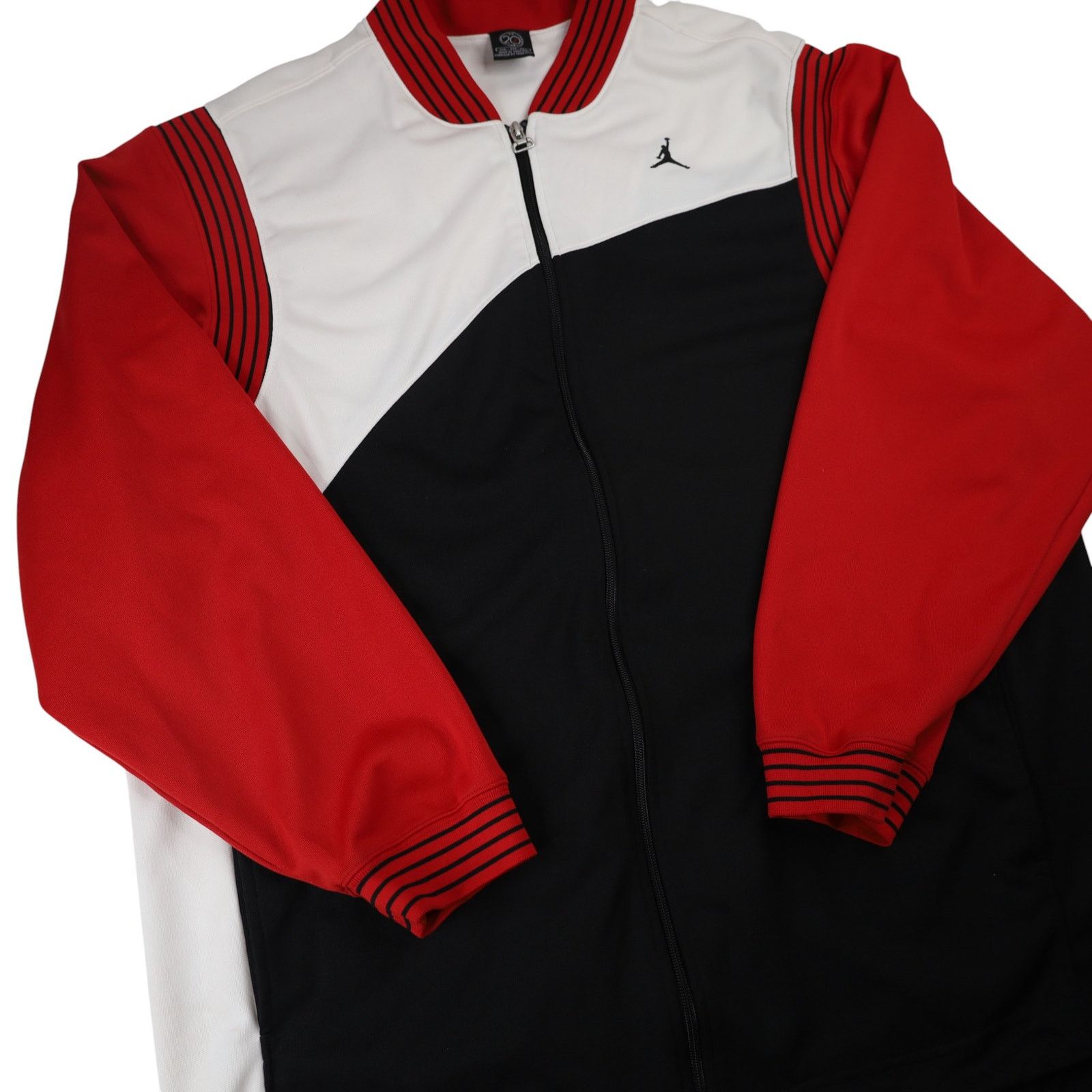 Jordan Brand × Nike × Vintage VTG 2005 Nike Air Jordan 20th Anniversary Track Jacket Size US XL / EU 56 / 4 - 3 Thumbnail