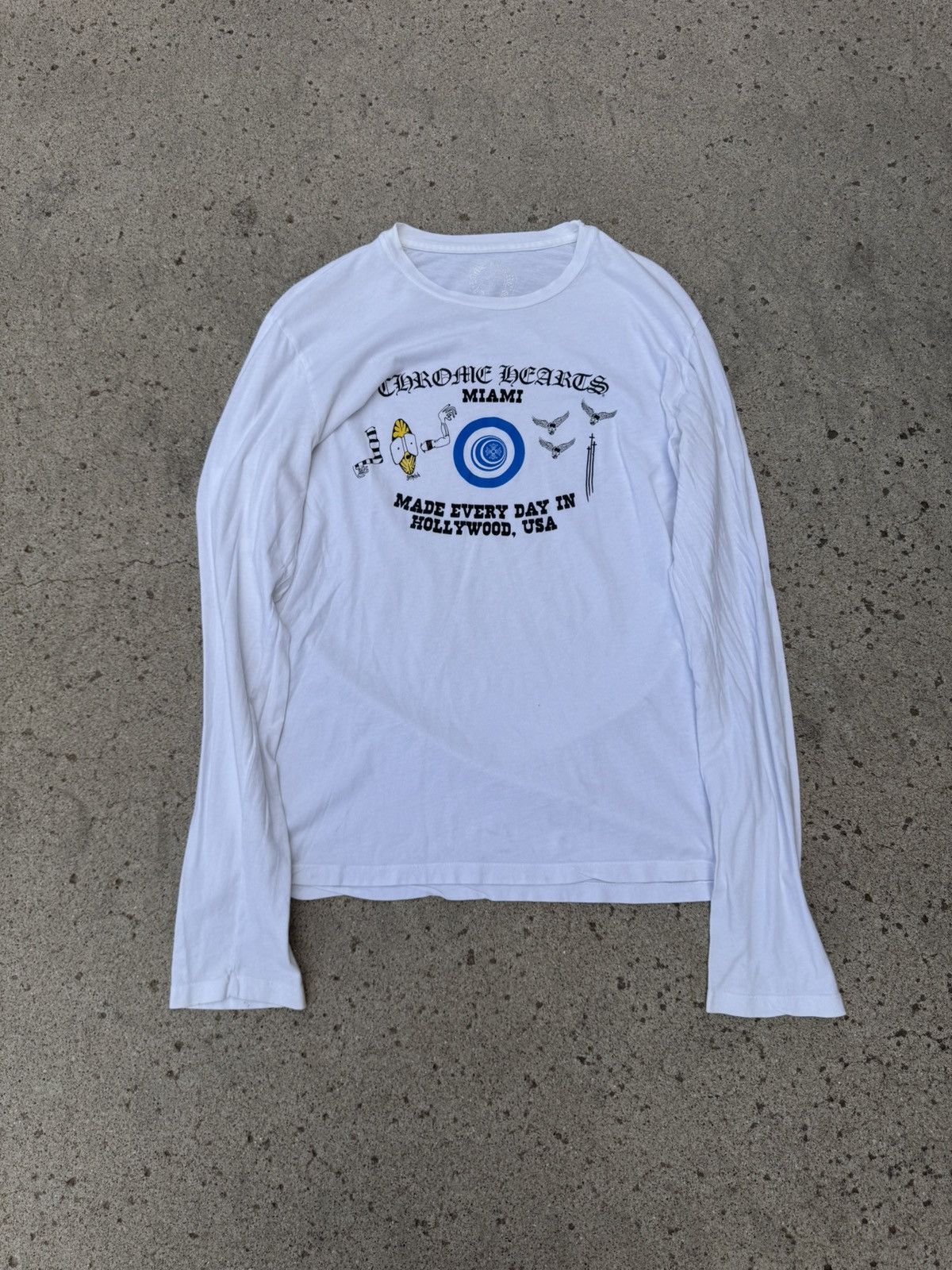 Chrome Hearts Chrome Hearts Miami Long Sleeve Tee Size US L / EU 52-54 / 3 - 1 Thumbnail