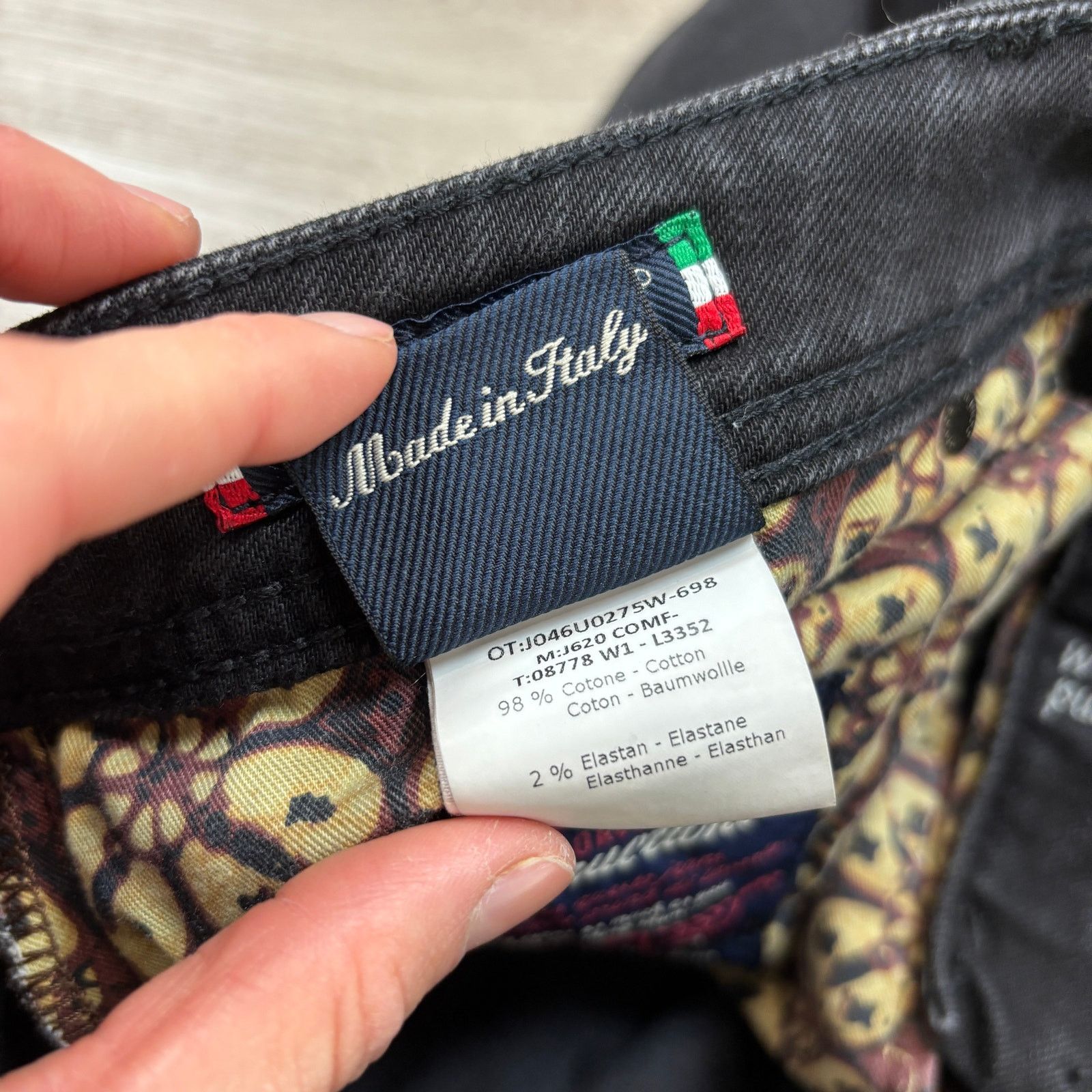Jacob Cohen Jacob Cohen J620 Handmade Tailored Black Jeans Men's 36x31 Size US 36 / EU 52 - 13 Thumbnail