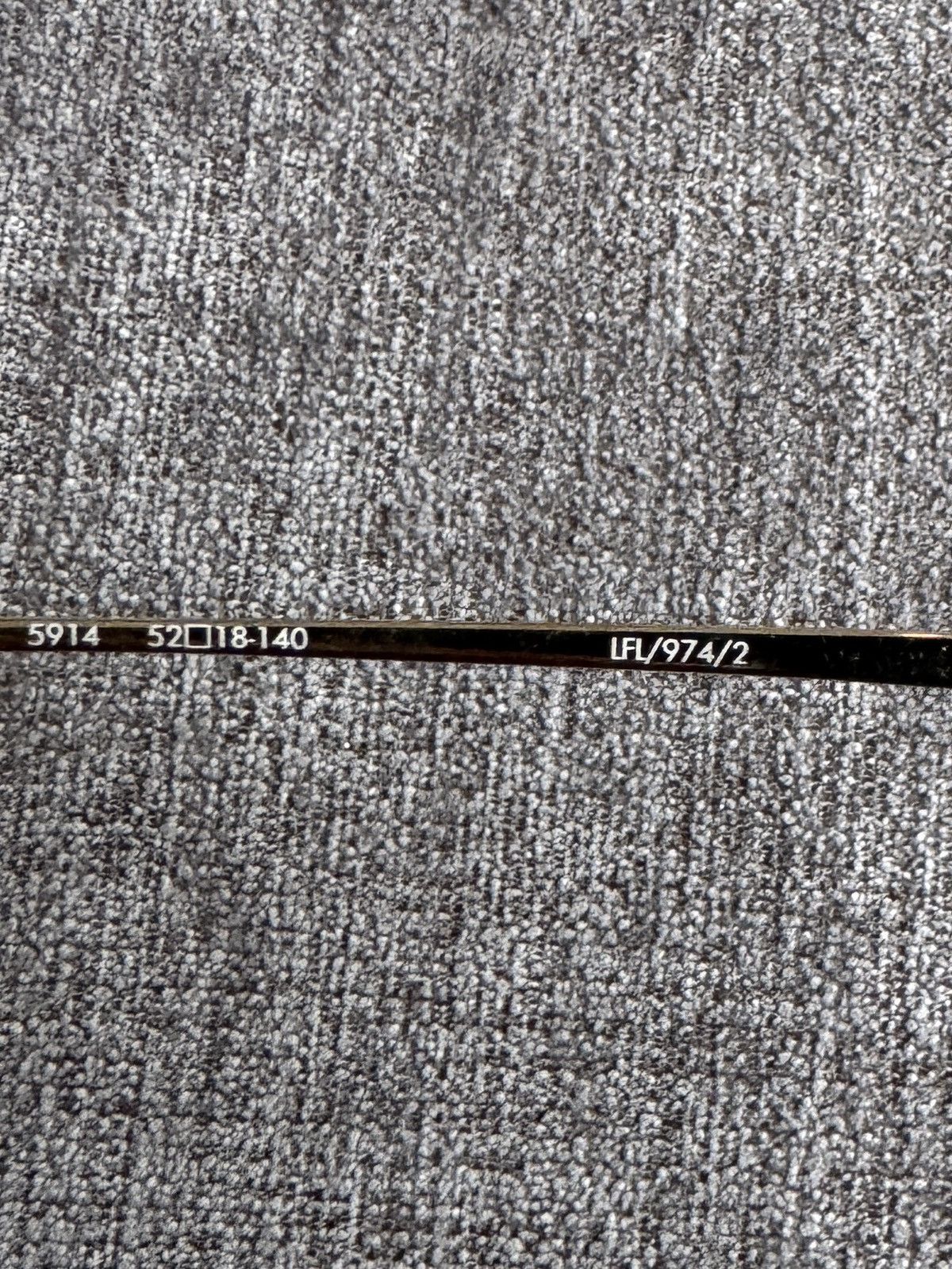 Linda Farrow Linda Farrow aviator eyeglasses. Titanium limited edition Size ONE SIZE - 11 Thumbnail