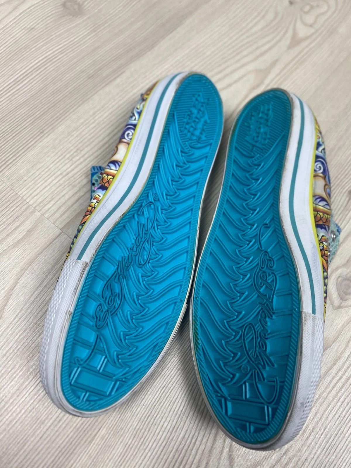 Ed Hardy Ed Hardy Shoes- UK 5.5 US 7 EUR 39 Minimal Wear Glitter Size US 7 / IT 37 - 7 Thumbnail