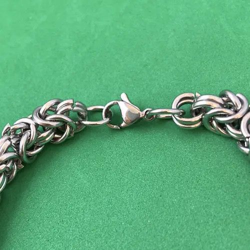 Designer × Jewelry Titanium Steel Link Chain Bracelet for Men Women Size ONE SIZE - 2 Thumbnail