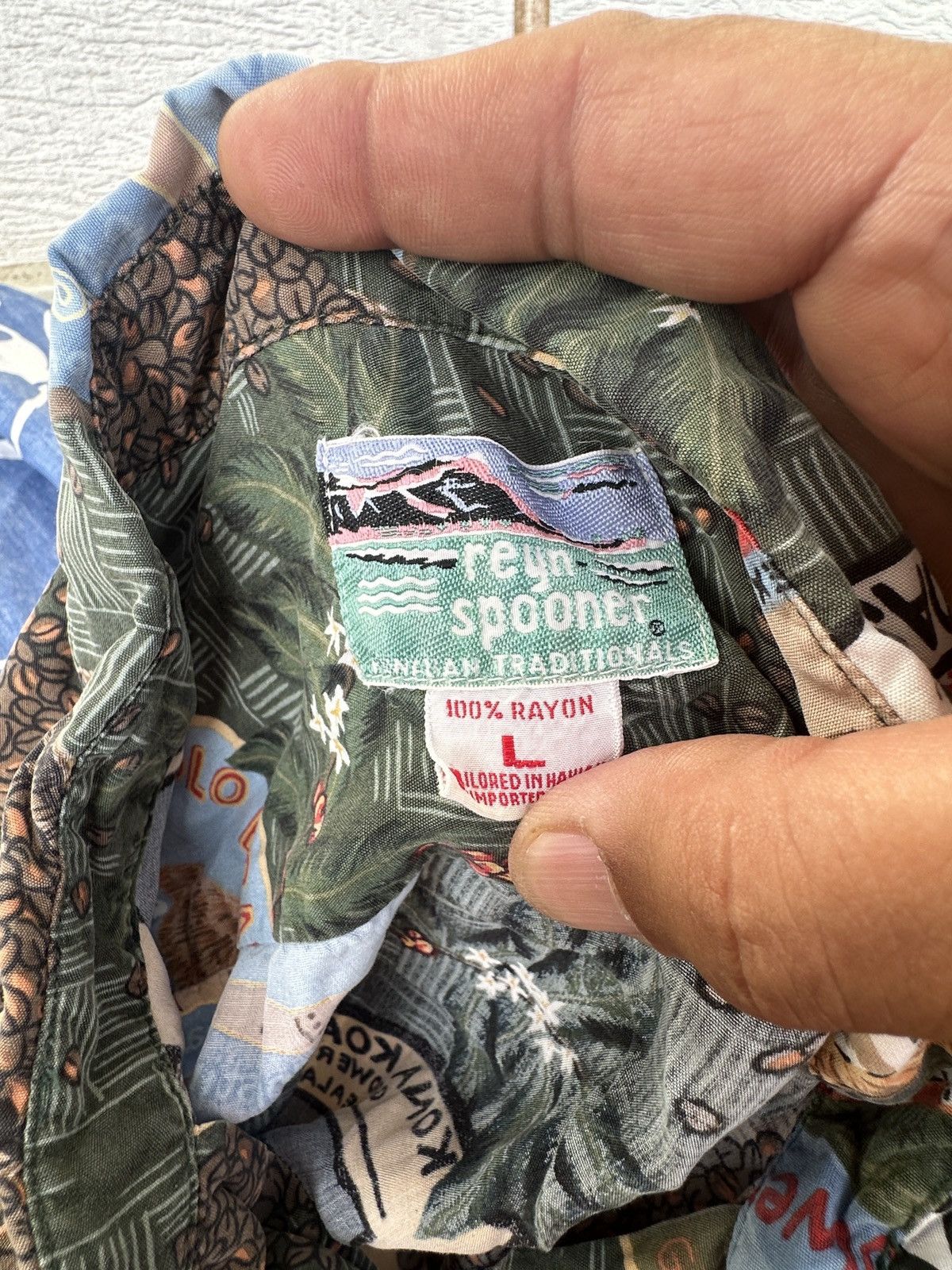 Reyn Spooner Vintage Reyn Spooner Kona Coffee Hawaiian Shirt Men's L Size US L / EU 52-54 / 3 - 4 Thumbnail