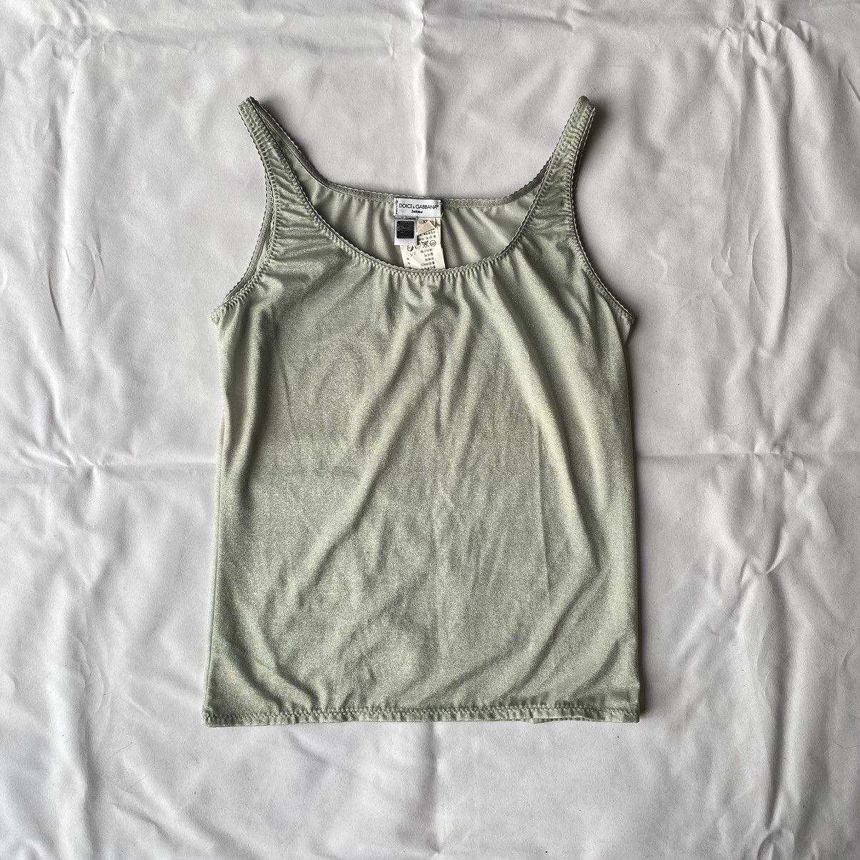 Designer × Dolce & Gabbana Vintage D&G Tank Top Size L / US 10 / IT 46 - 1 Thumbnail