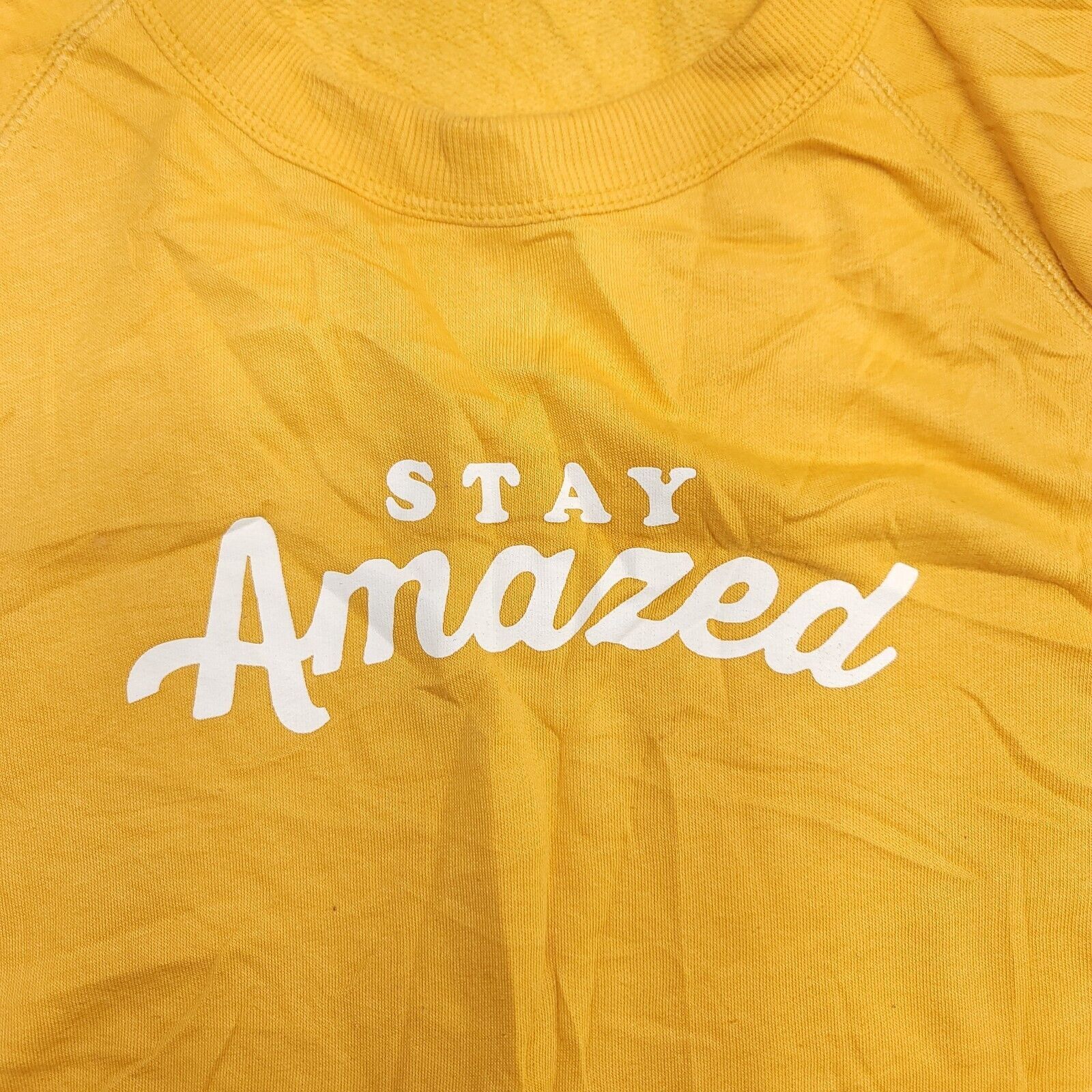 Old Navy Old Navy Casual Pullover T Shirt Womens Size Small S Yellow Size S / US 4 / IT 40 - 3 Thumbnail
