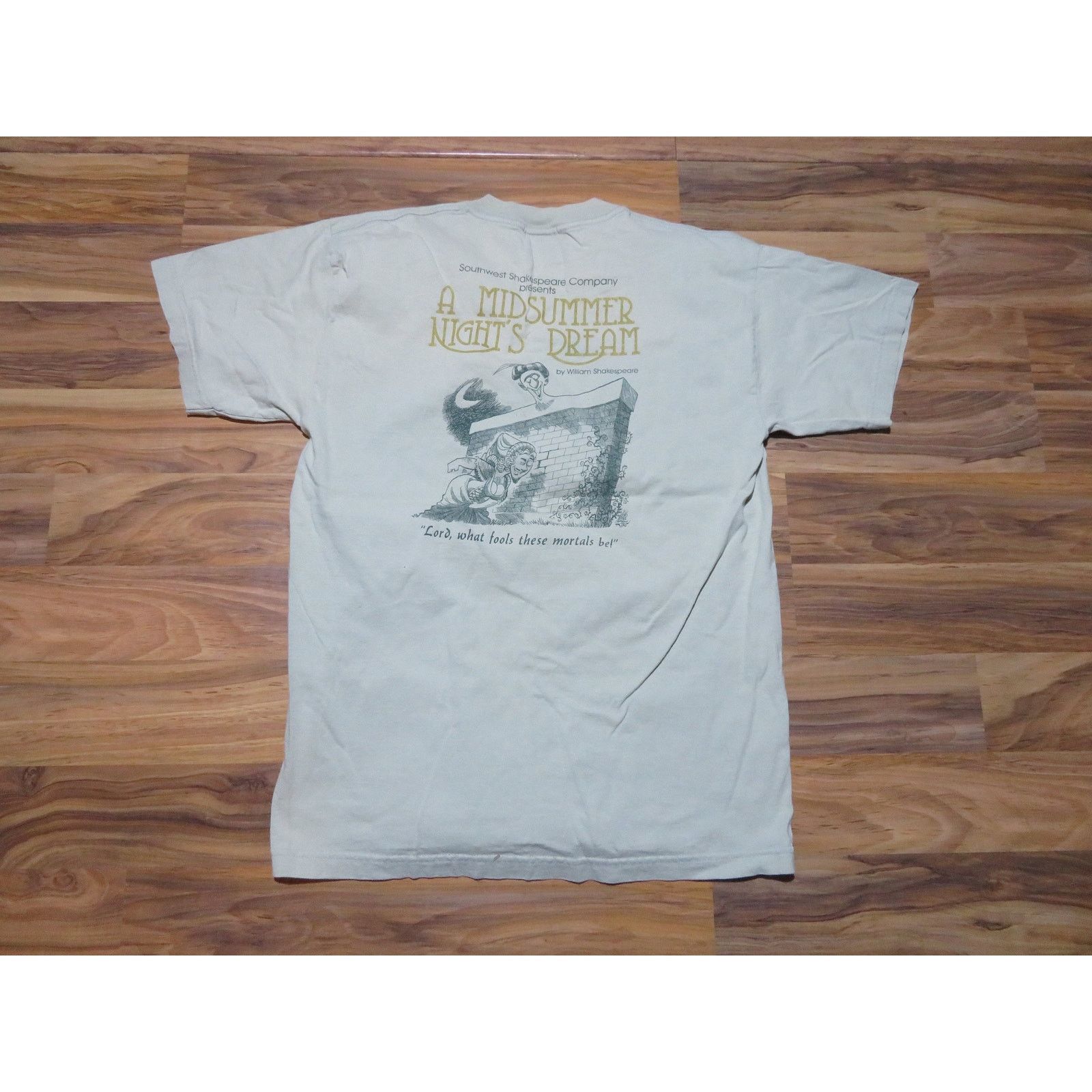 AAA Shakespeare A Midsummers Night Dream Green Mike Ritter Sz L Size US L / EU 52-54 / 3 - 1 Thumbnail