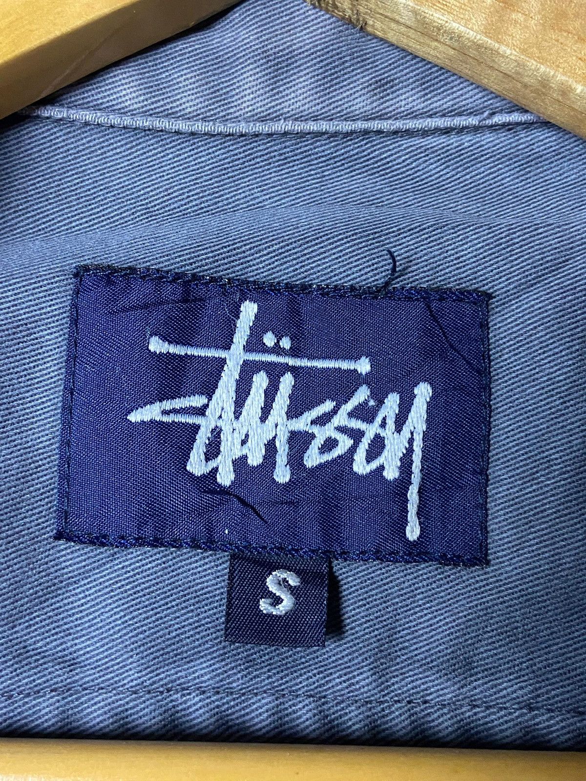 Stussy Vintage Stussy Zipped Workwear Jacket (123) Size US S / EU 44-46 / 1 - 7 Thumbnail