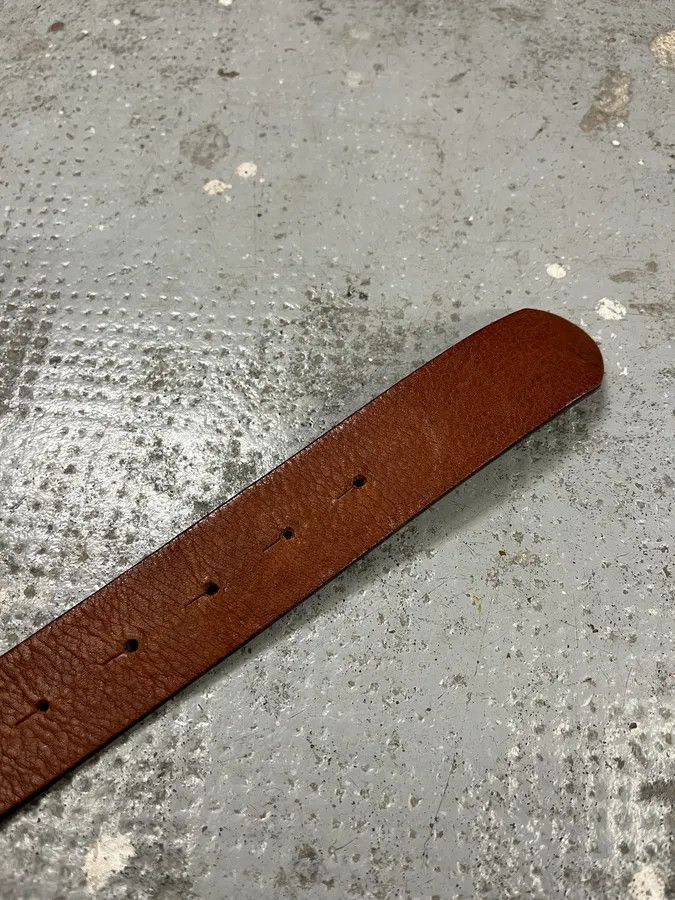 Dolce & Gabbana SS2004 Dolce & Gabbana Brown Premium Leather Belt Size ONE SIZE - 7 Thumbnail