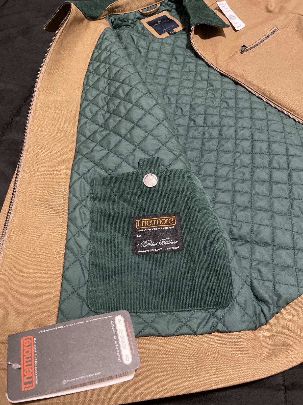 Brooks Brothers Brooks Brothes Cotton Canvas Barn Jacket -$220 Size US L / EU 52-54 / 3 - 6 Thumbnail