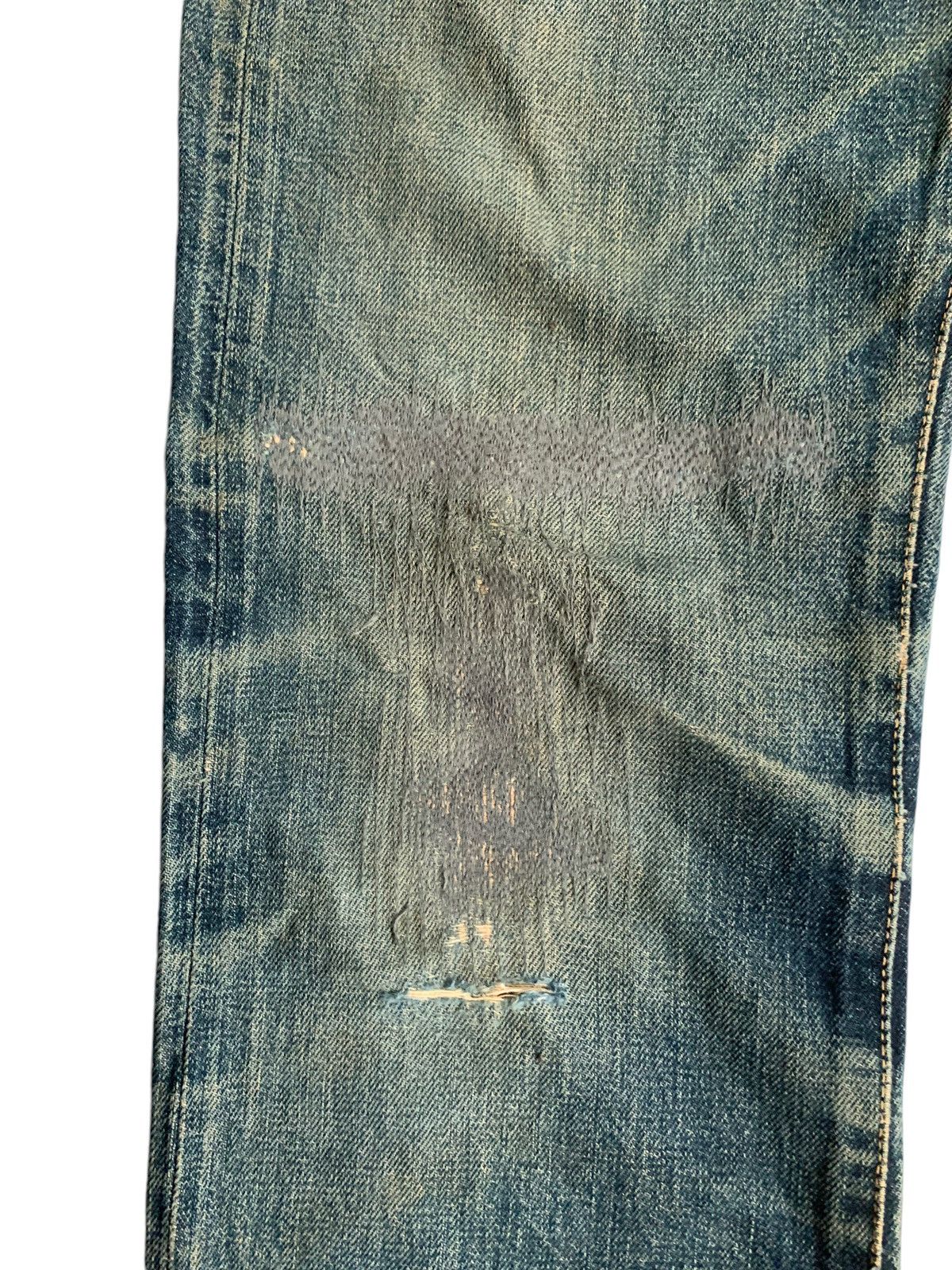 Kapital Vintage Go West Button fly Japan Selvedge distressed denim Size US 30 / EU 46 - 10 Thumbnail