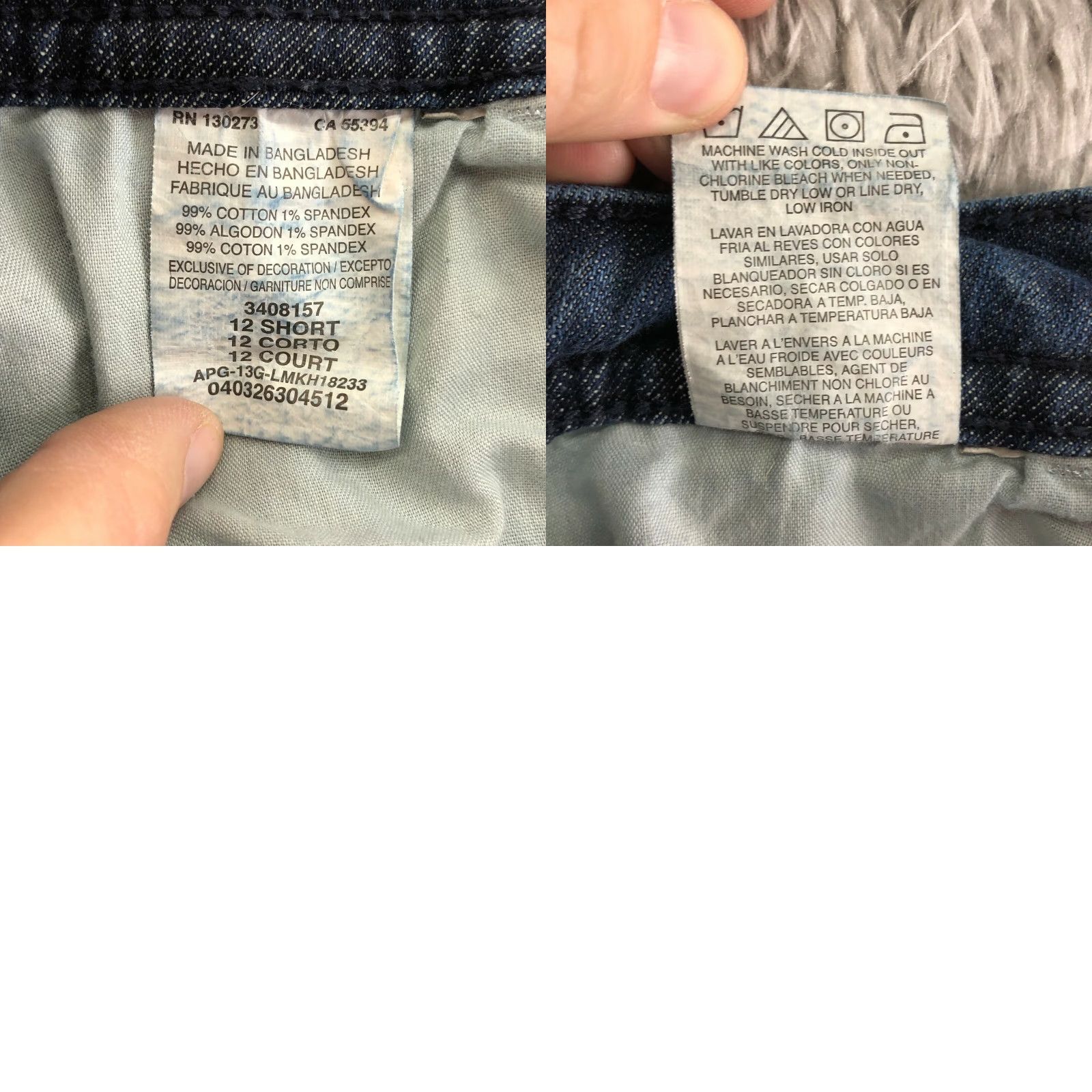 Lee Lee Jeans - 12 Womens Mid Rise Medium Wash Denim Jean - Regular Inseam 28in - Straight Fit Size 34" / US 12 / IT 48 - 8 Thumbnail