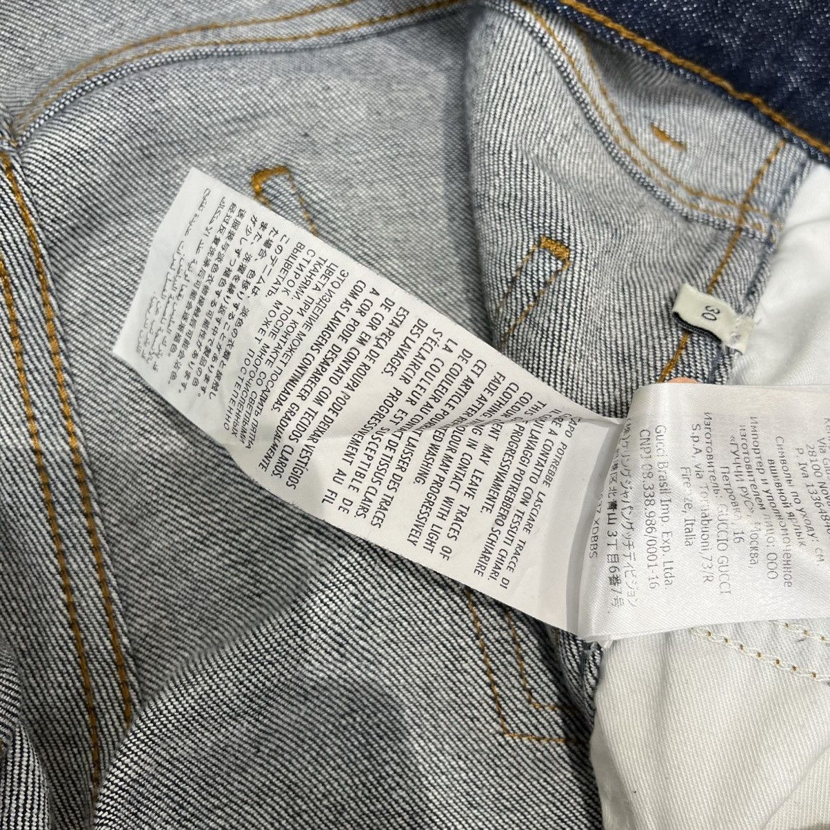 Gucci Gucci Denim Jeans Blue Size US 30 / EU 46 - 10 Thumbnail