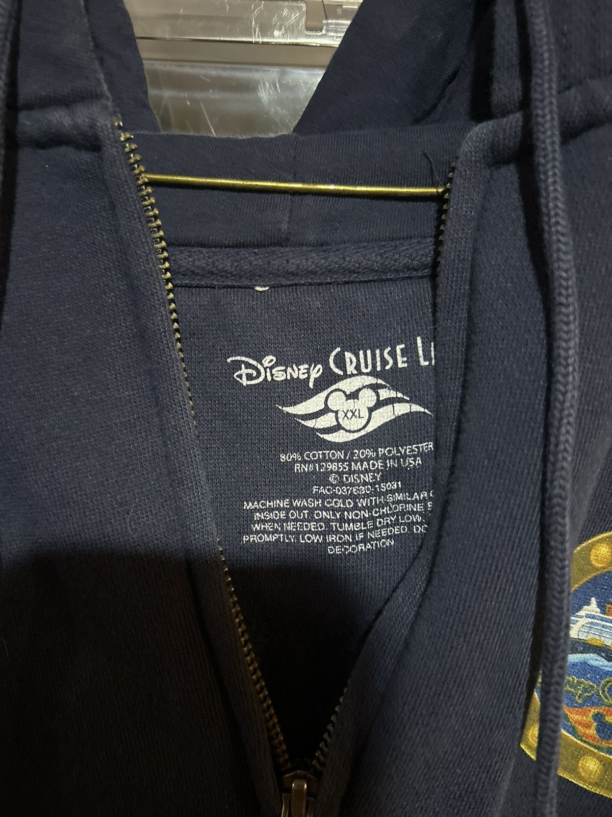 Disney × Vintage Vintage Disney Zipper Jacket Size US XXL / EU 58 / 5 - 5 Thumbnail